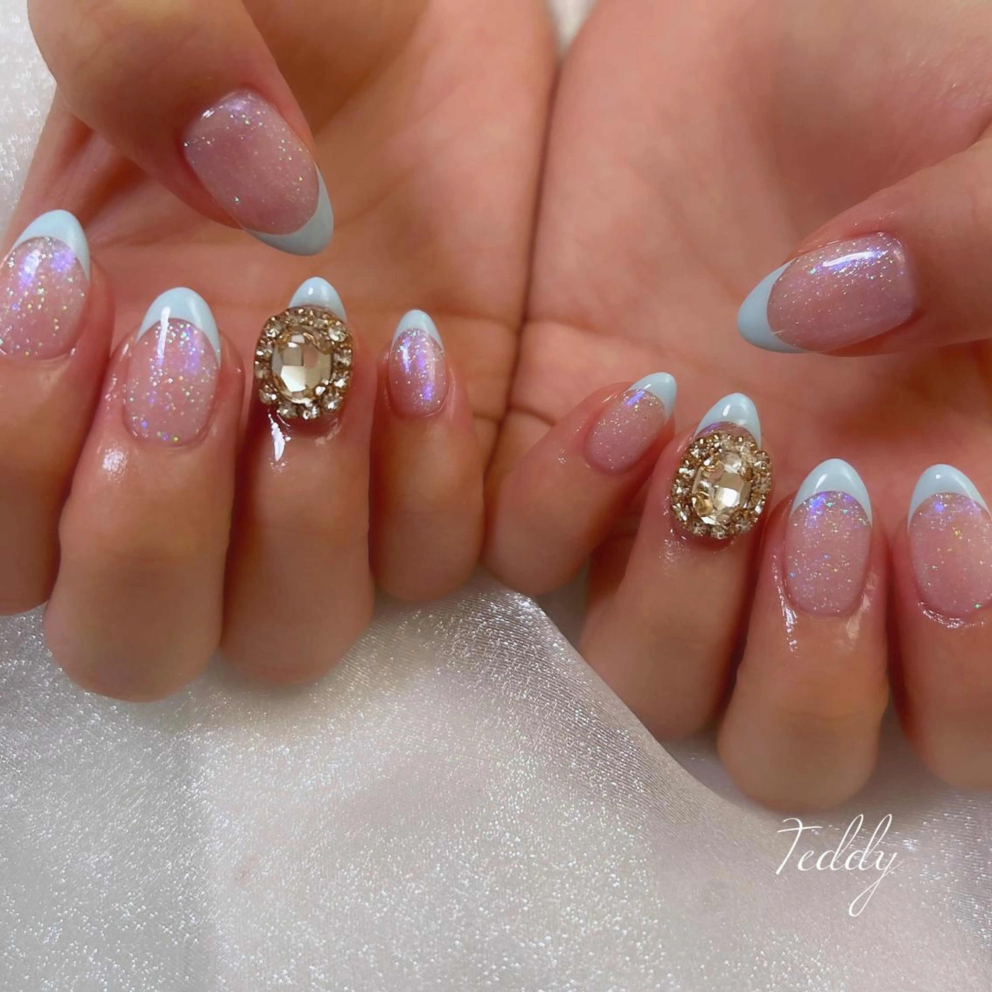 ネイル ミラーネイル ERINA ♥のネイルデザイン