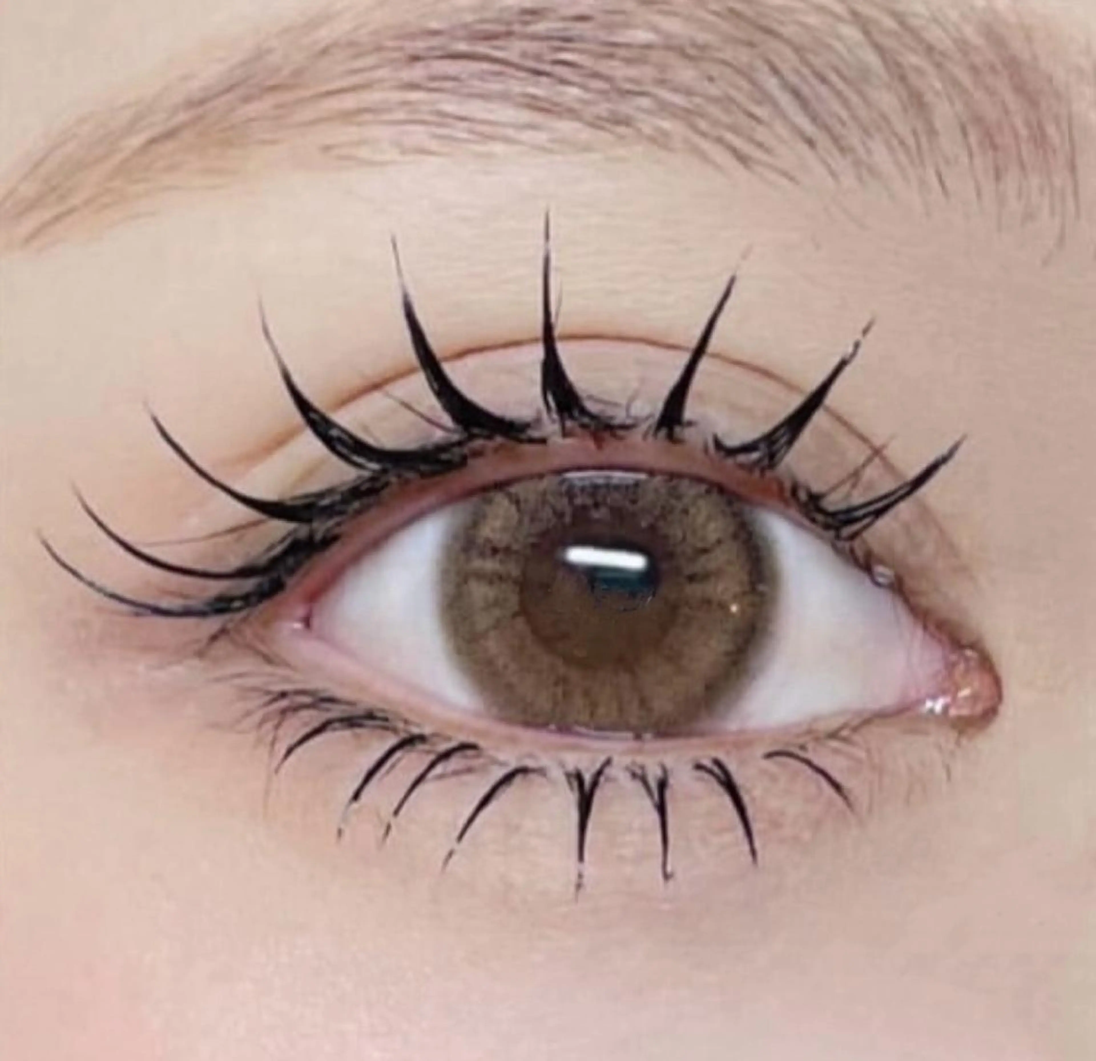 マツエク・マツパ マツエク peekaboo eye Sのマツエク・マツパデザイン