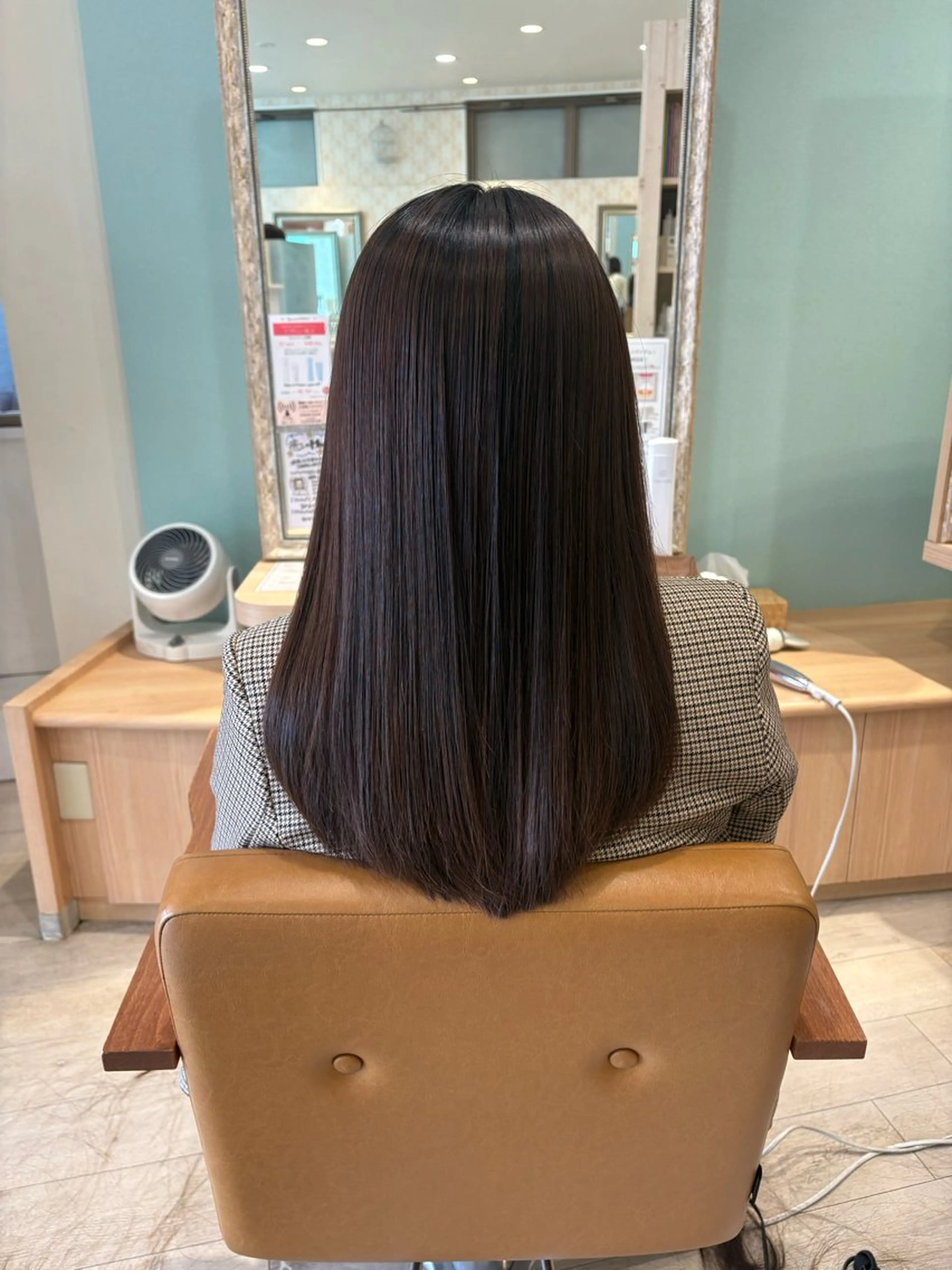 セミロング U24✨️0円モデル 🎀藤村音寧🎀のヘアスタイル