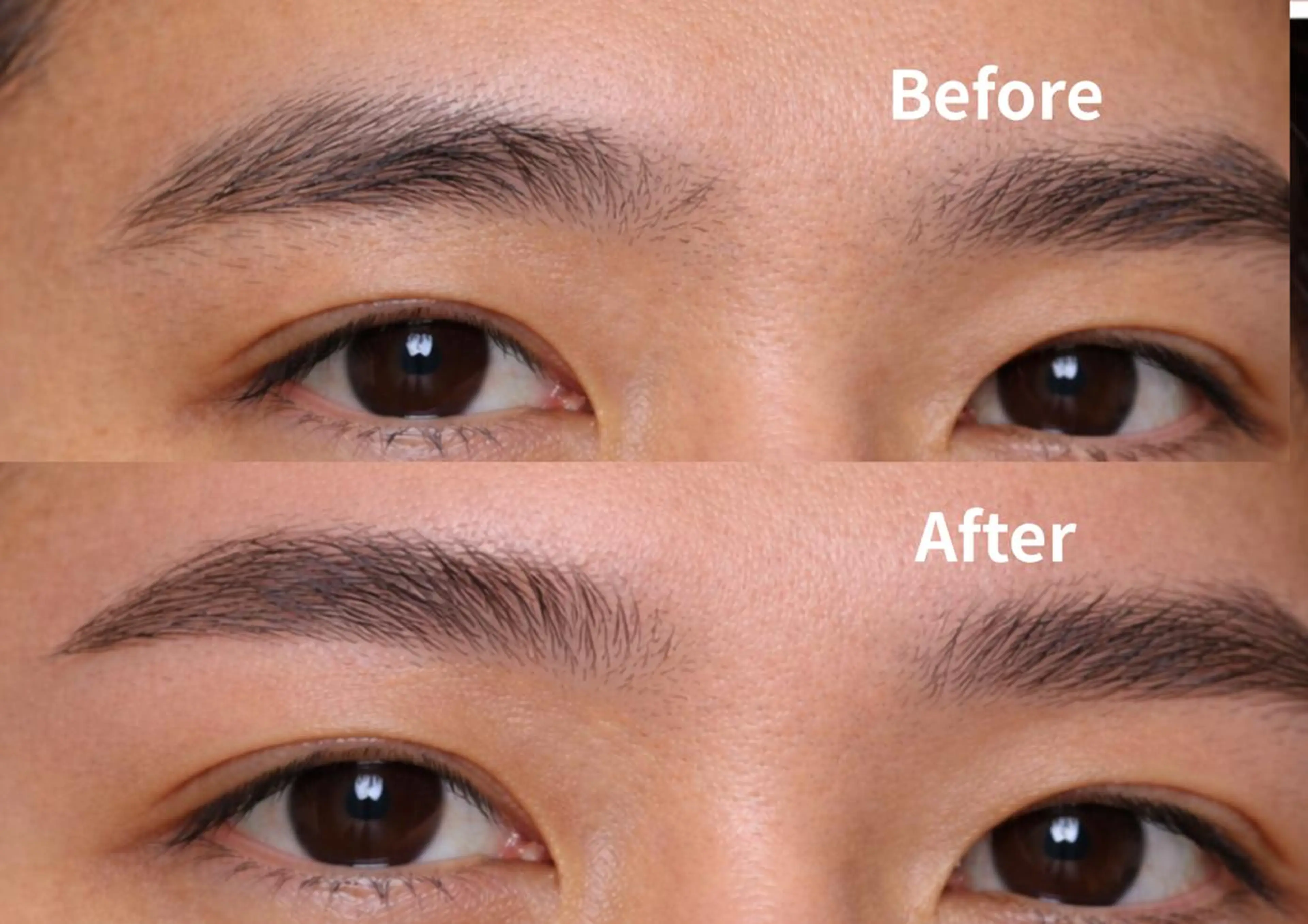 【メンズ◆】ハリウッドブロウリフト＋眉Waxデザインの写真