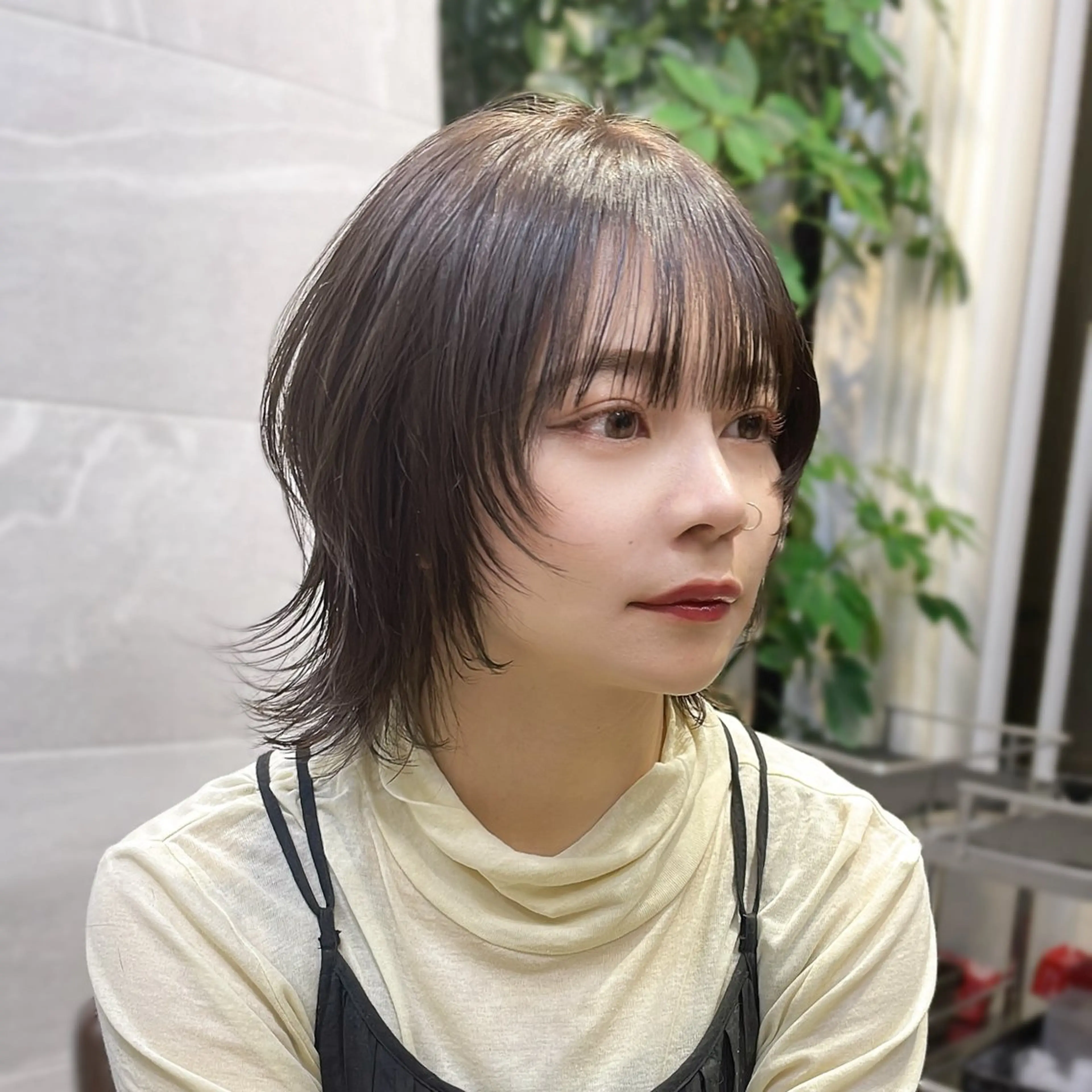 ミディアム ウルフカット カット ヘアカラー トリートメント ガレリアエレガンテ栄店所属・ウルフカット/ ハッシュカット/山路のヘアスタイル