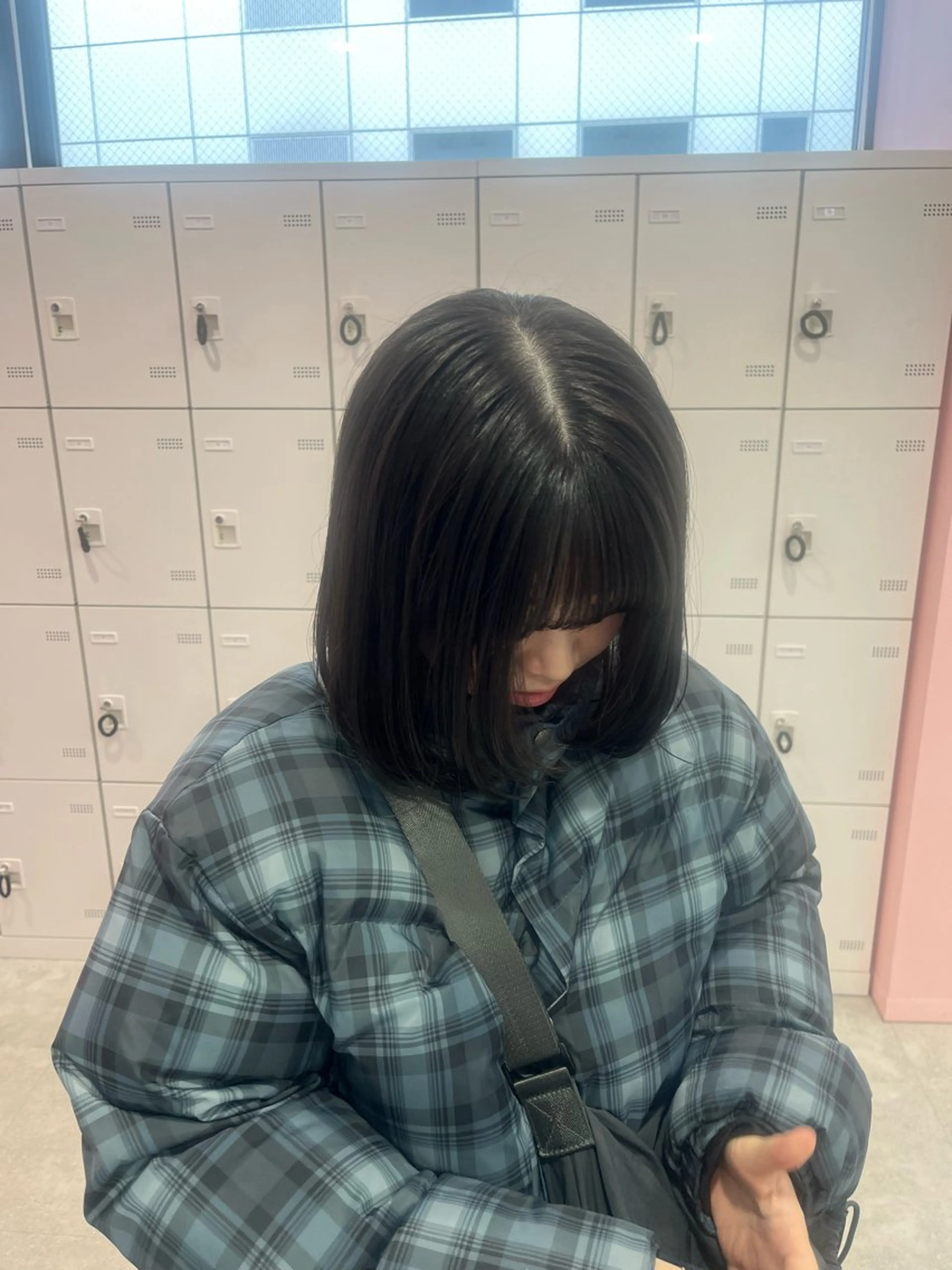 ミディアム みう/仙台/暖色/ 艶髪/顔周りカット/のヘアスタイル