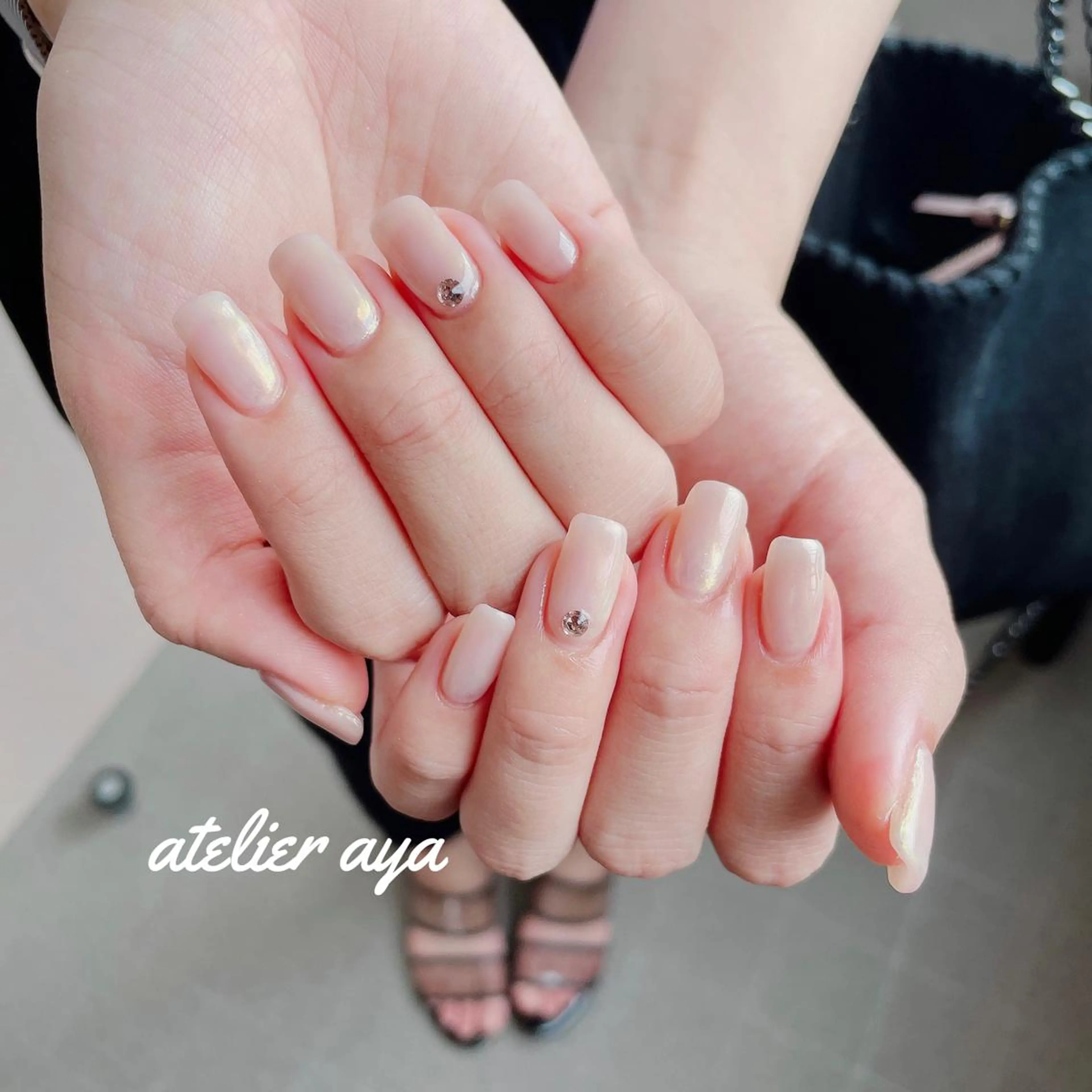 ネイル キラキラネイル オフィスネイル 北名古屋♡ ayanaのネイルデザイン