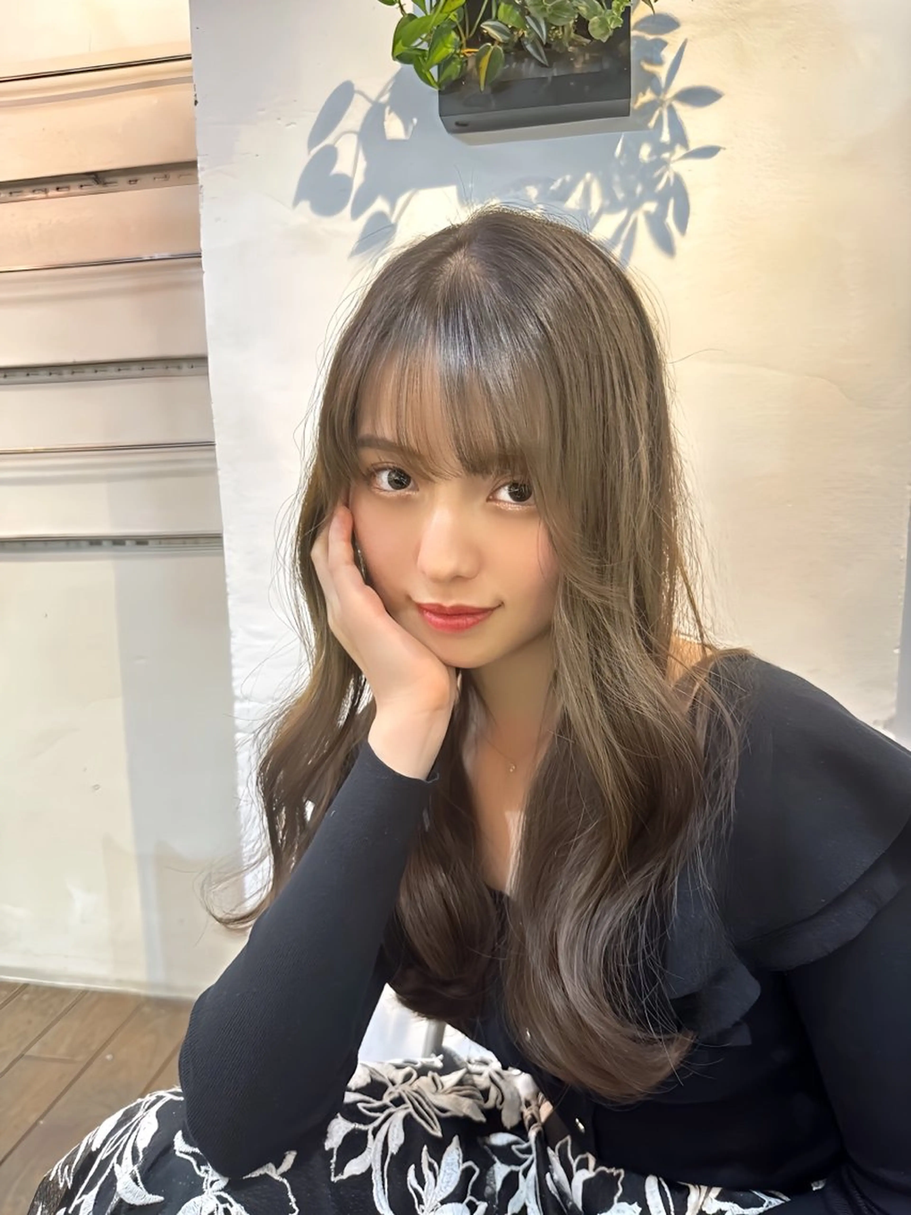 ロング 韓国風ヘア カット ヘアカラー トリートメント 全国カットコンテスト 受賞🏅satoのヘアスタイル