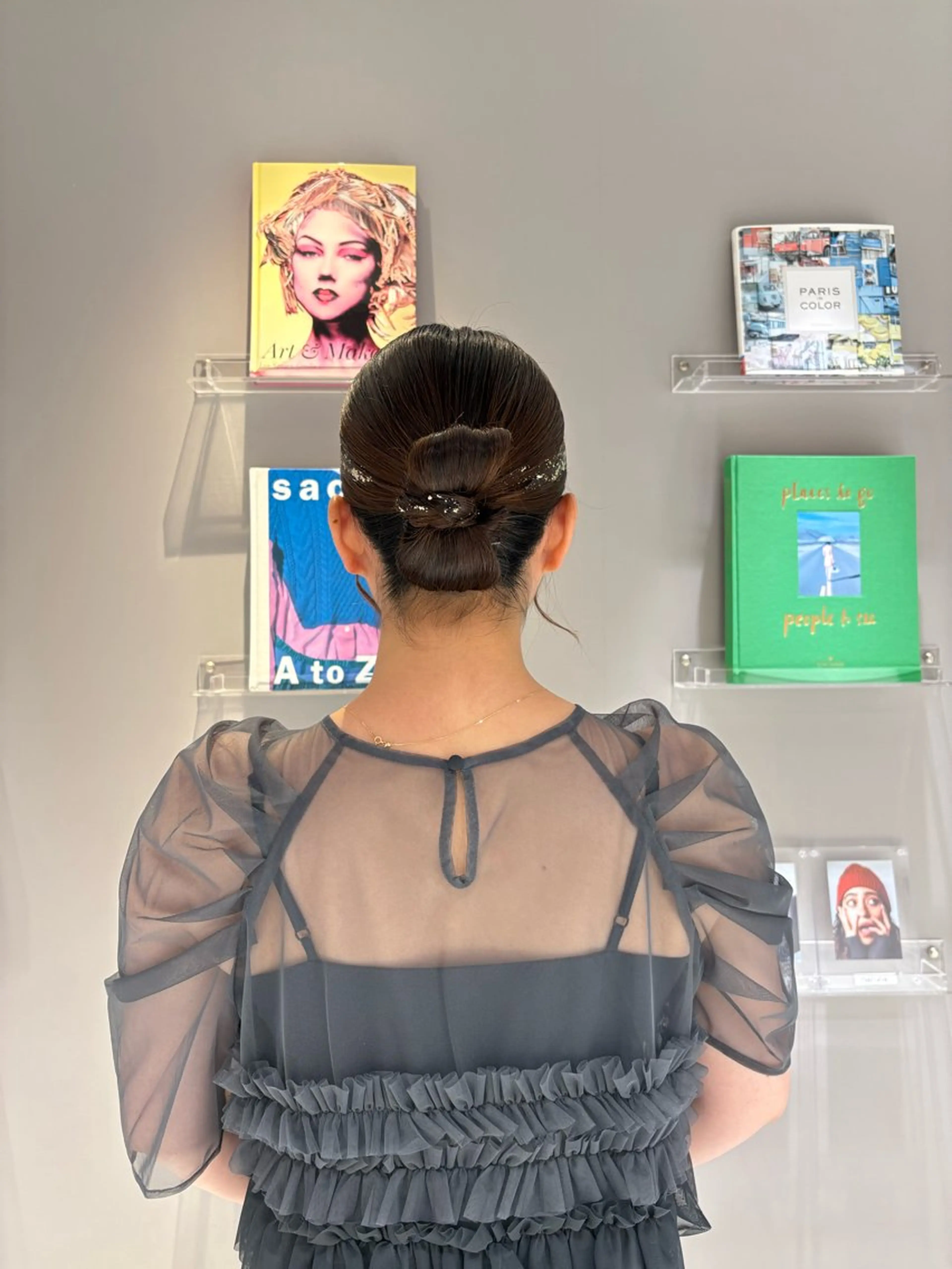 ヘアアレンジ メンズ 結婚式・ブライダル ヘアセット 誰もが憧れる艶髪✨ /アレンジヘア🎀のヘアスタイル