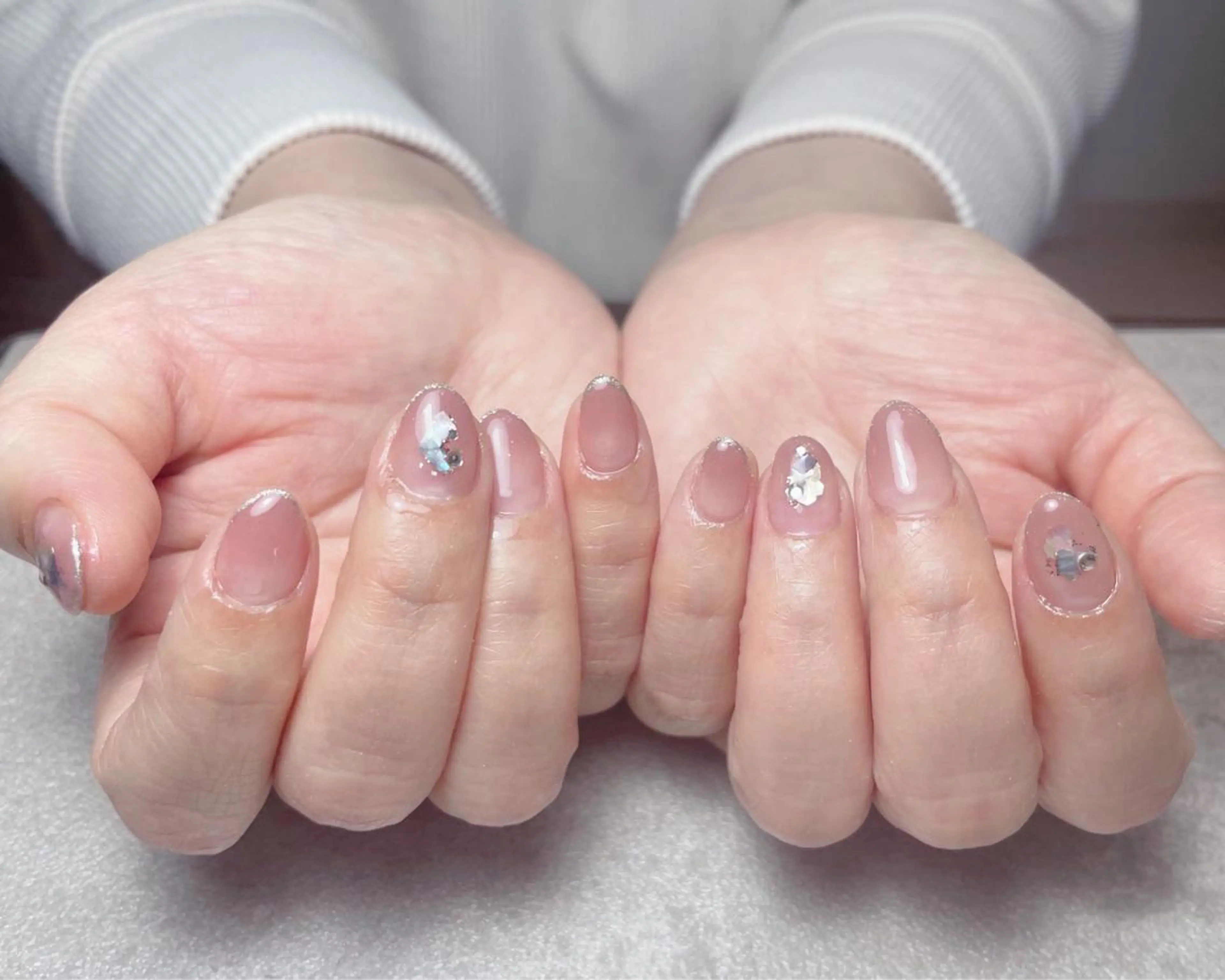 ネイル ジェルネイル オフィスネイル BLANC.nail所属・BLANC.nail yuuのネイルデザイン