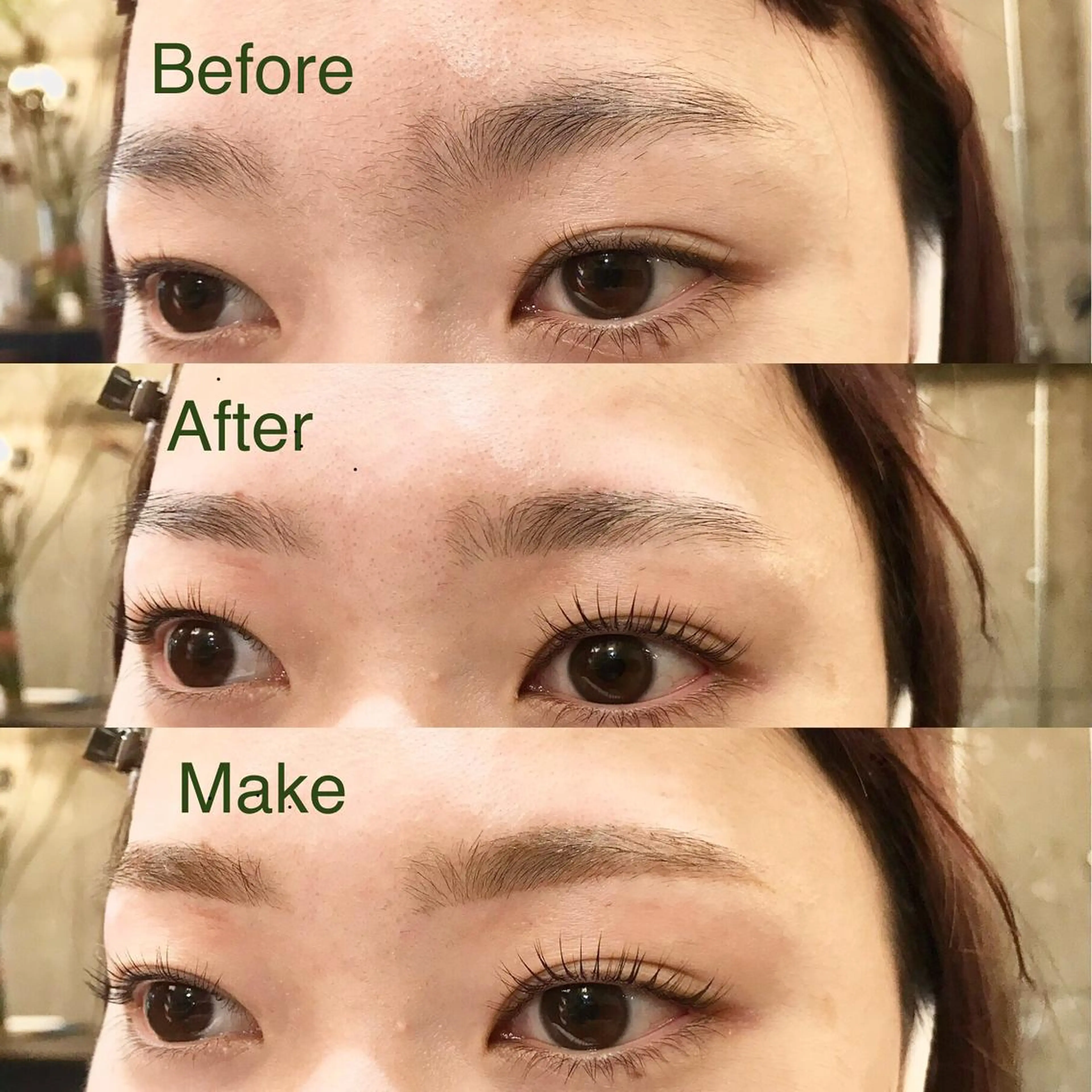 マツエク・マツパ パリジェンヌラッシュリフト ⭐️Eye＆Eyeblowsalon⭐️Dafne⭐️所属・Dafne SAIのマツエク・マツパデザイン