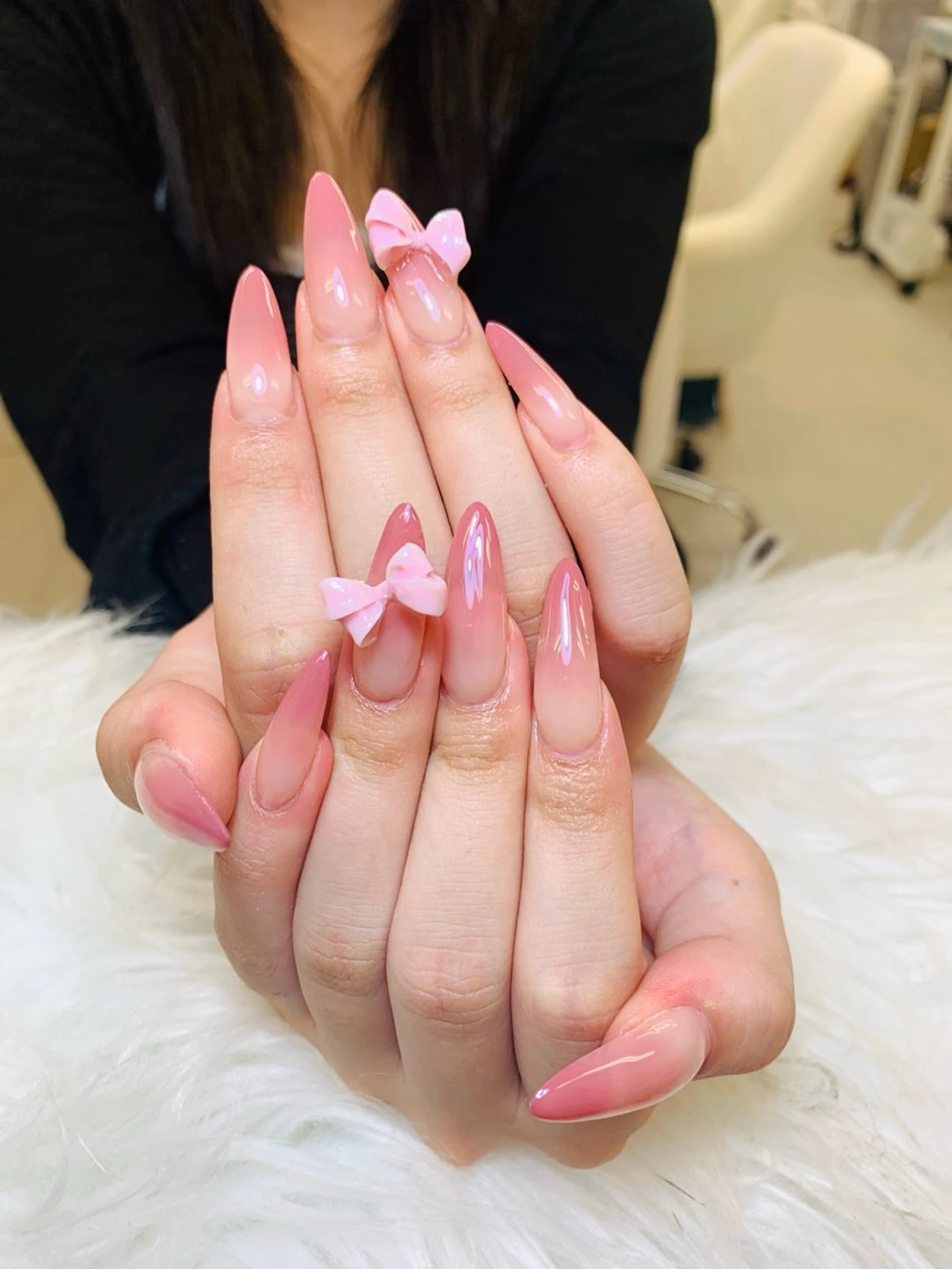 ネイル チークネイル 長さ出し フットネイル マグネットネイル 持ち込み ハンドネイル ANH NAIL ゴテゴテ専門店💎のネイルデザイン