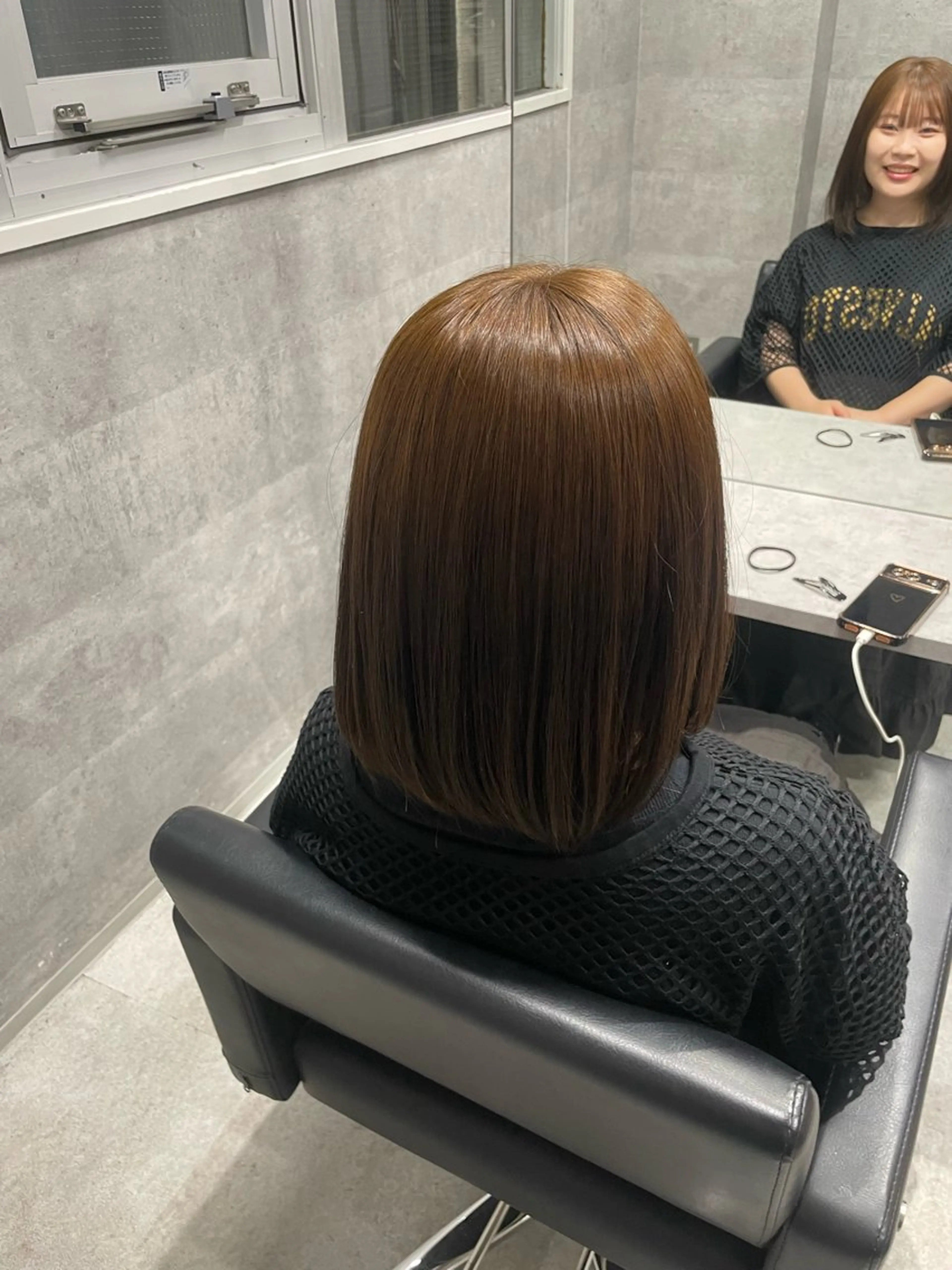 ショート 出口 千乃のヘアスタイル