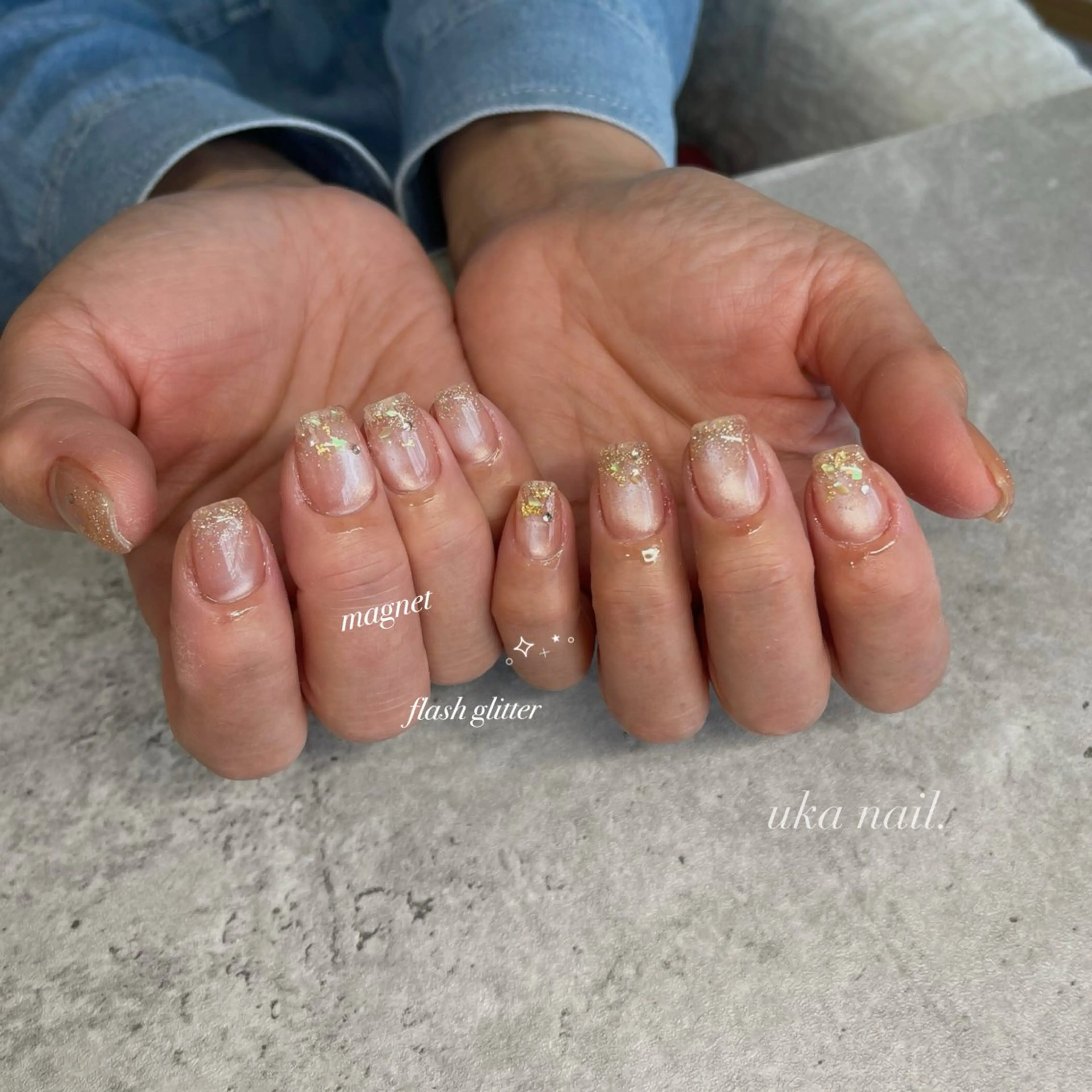 ネイル ハンドネイル uka nailのネイルデザイン