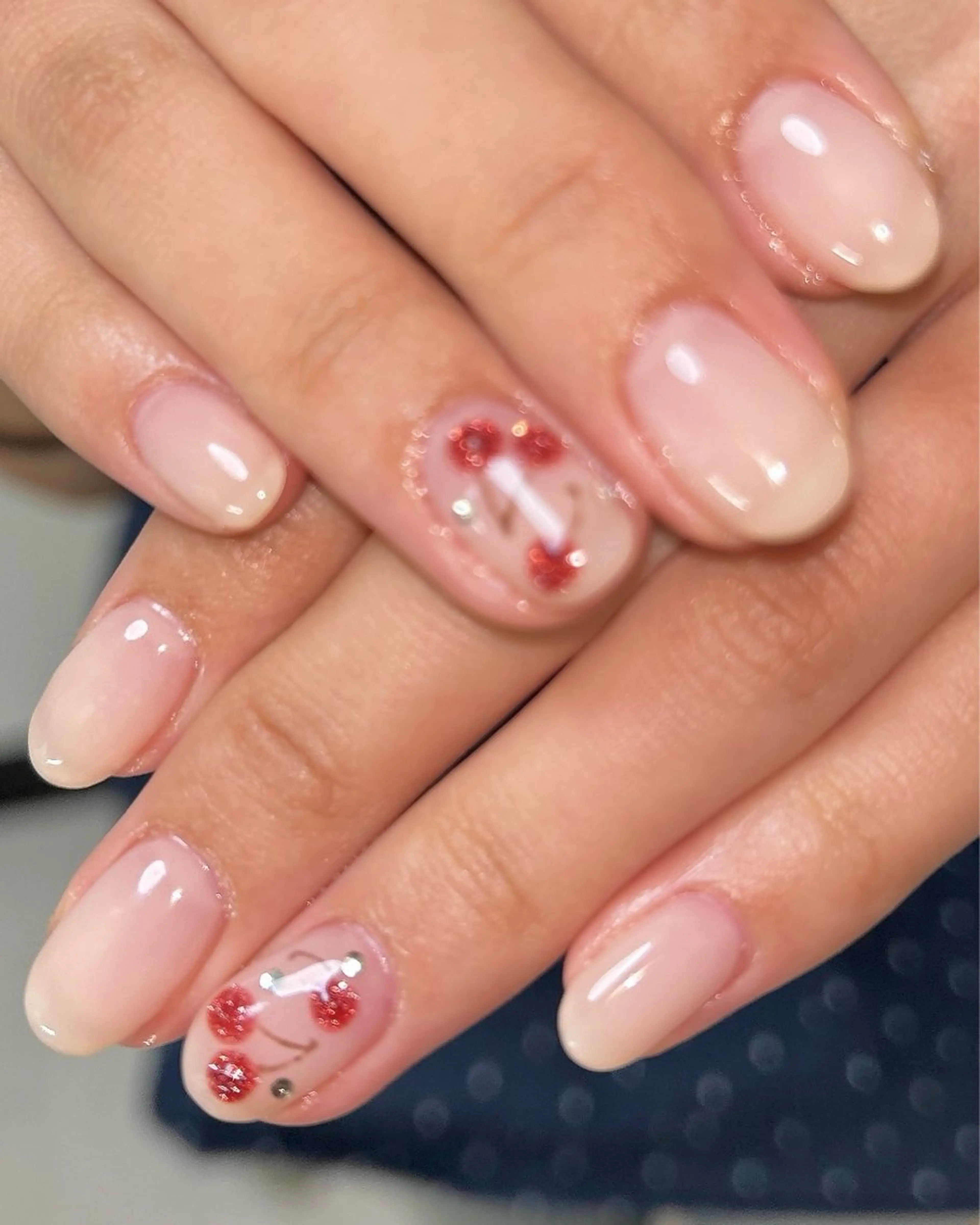 ネイル フラッシュネイル キラキラネイル ハンドネイル ten nail salon　かえでのネイルデザイン