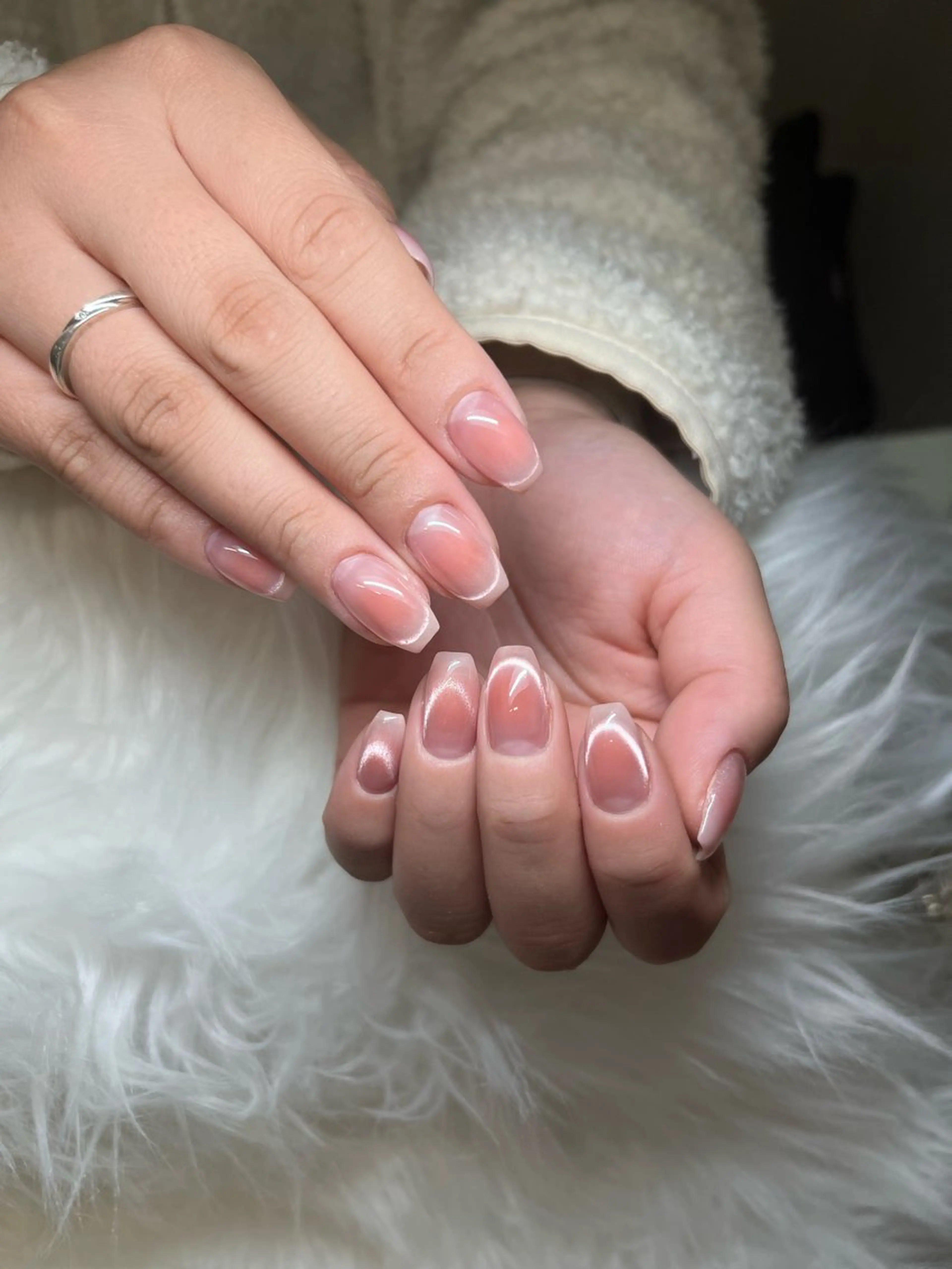カラー 徐 倩のネイルデザイン
