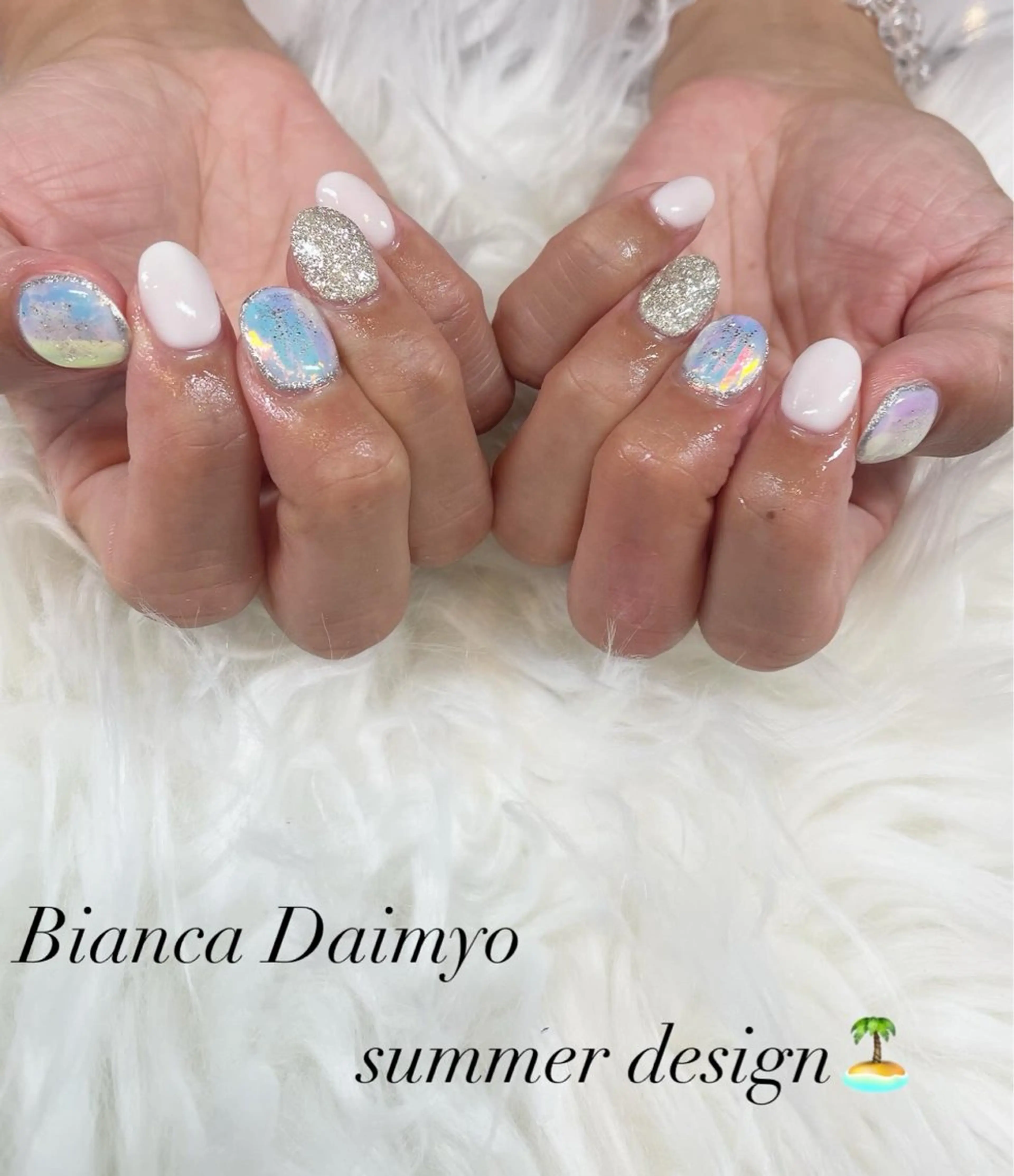 ネイル Bianca 大名店 MIYAJIMAのネイルデザイン