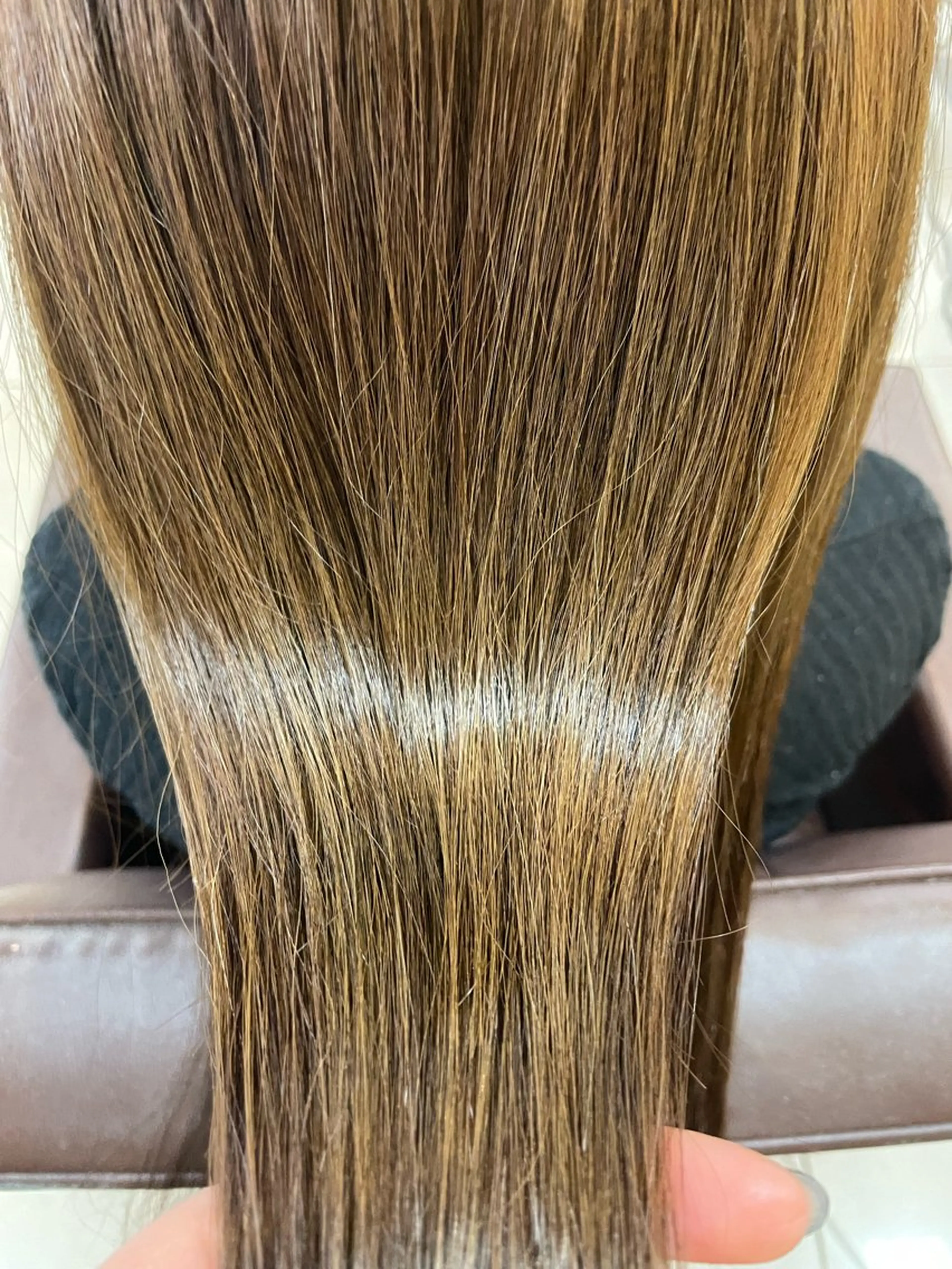 セミロング カラー ベージュカラー オリーブベージュ カット ヘアカラー トリートメント 似合わせまつパ× 透け感カラー/ゆりのマツエク・マツパデザイン