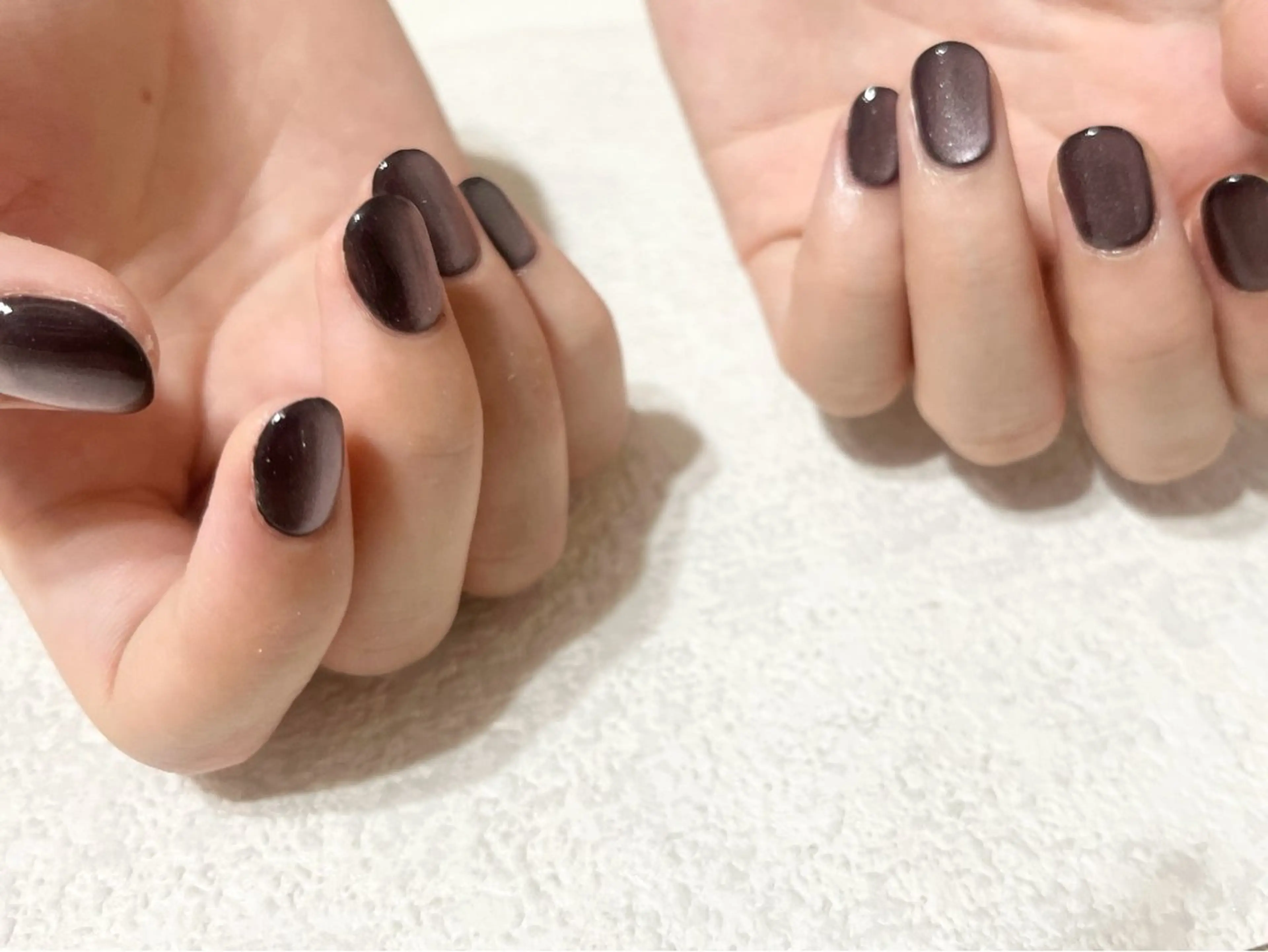 ネイル オーロラネイル フットネイル フレンチネイル ジェルネイル 韓国ネイル kikinail 溝の口のネイルデザイン