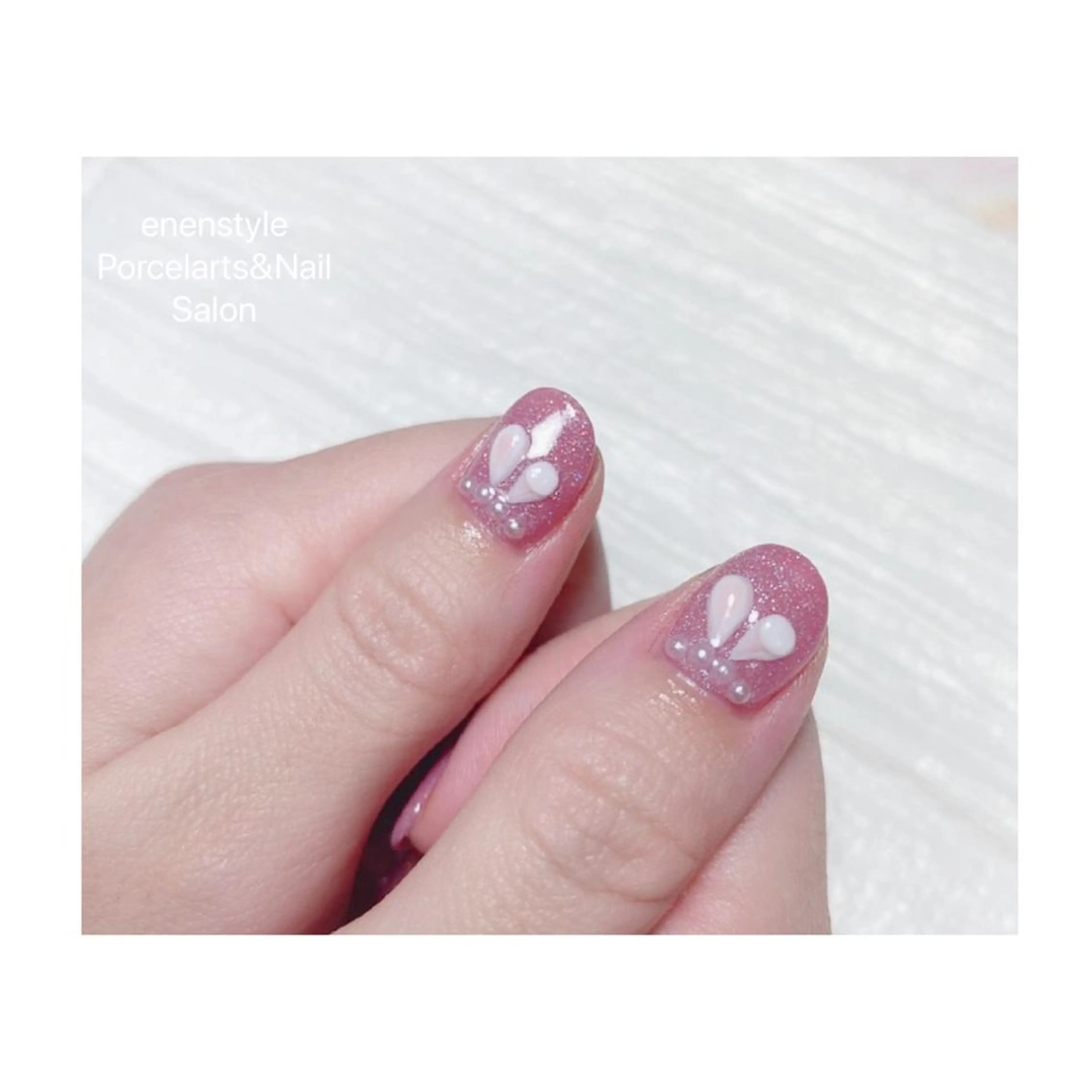 ショート ネイル ハンドネイル 👑enen style👑のネイルデザイン