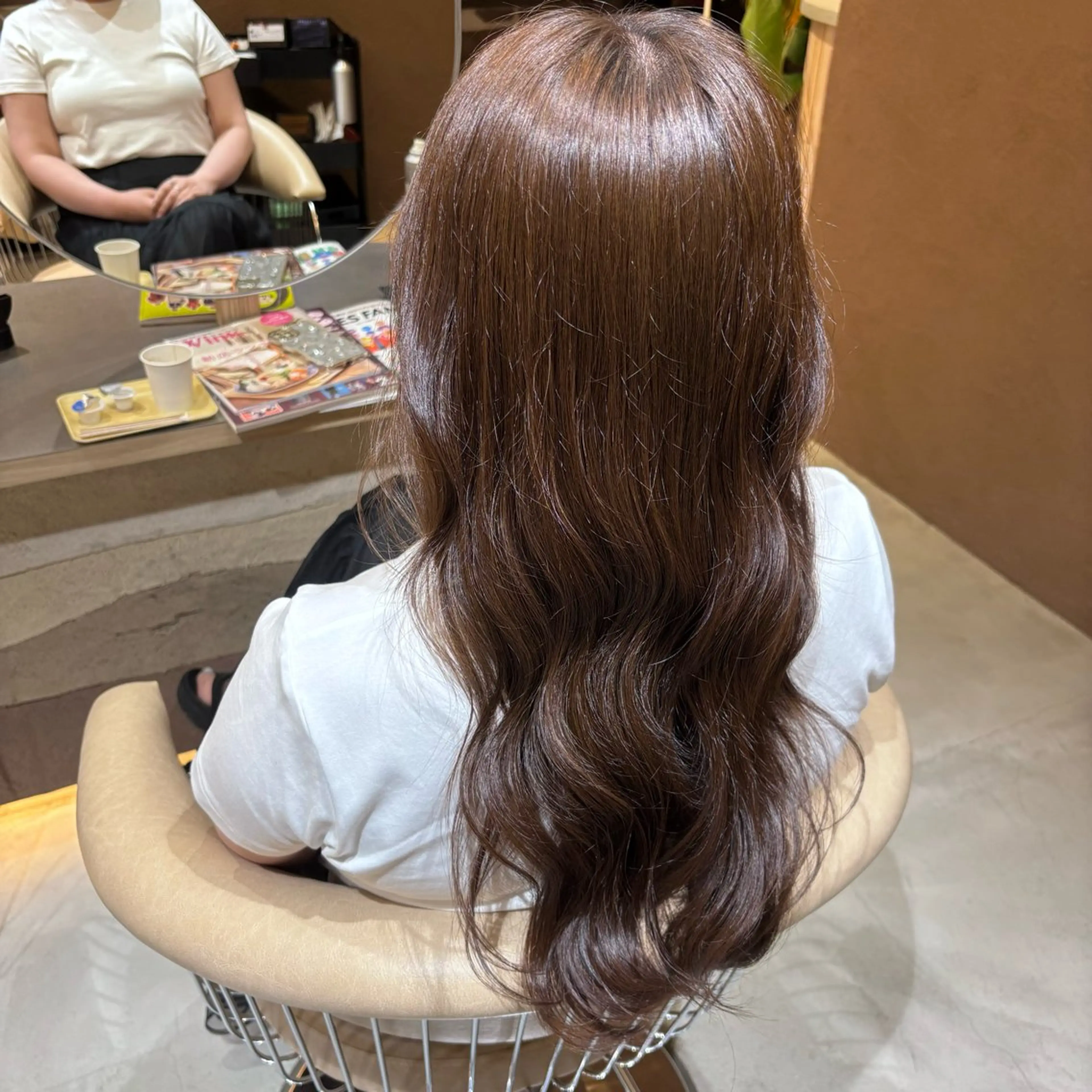 ロング カラー 片平 帆香のヘアスタイル