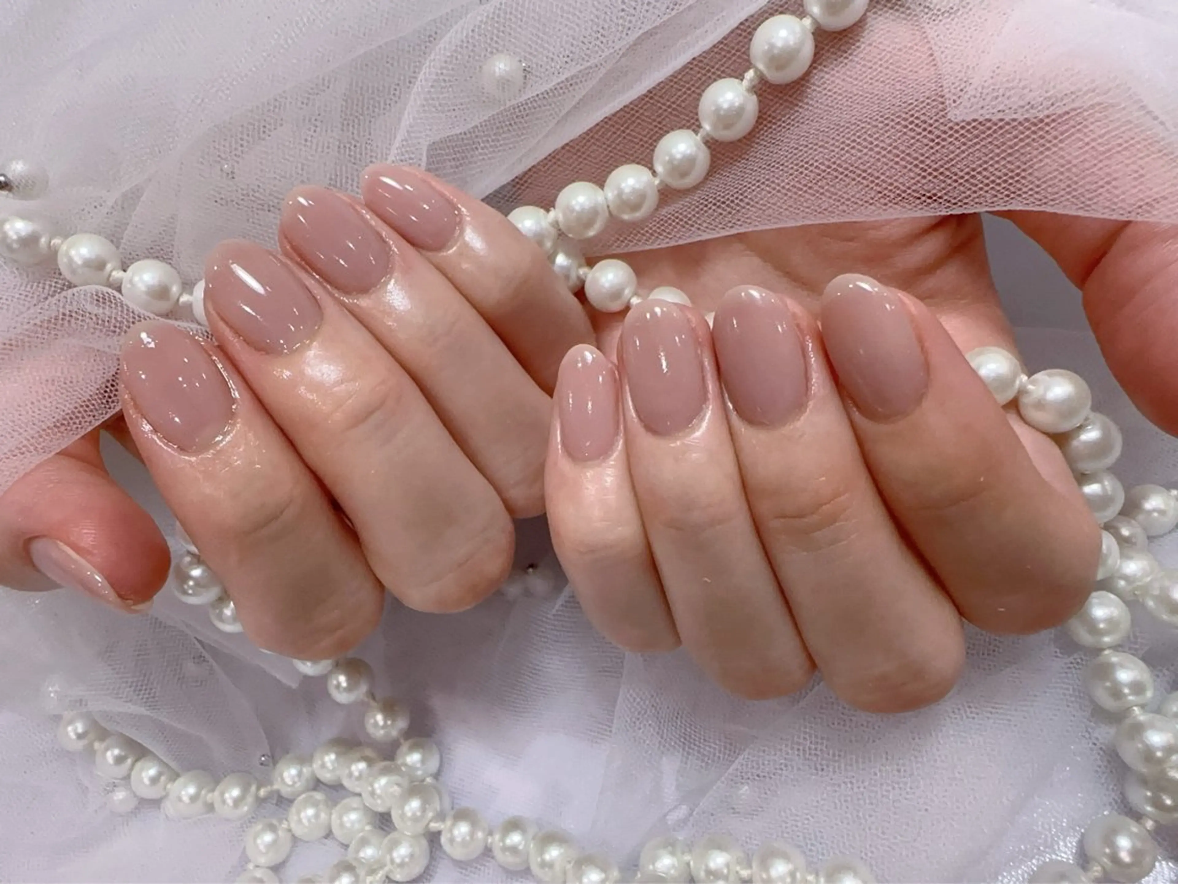 【HAND オフあり】ワンカラーorラメグラデーションの写真