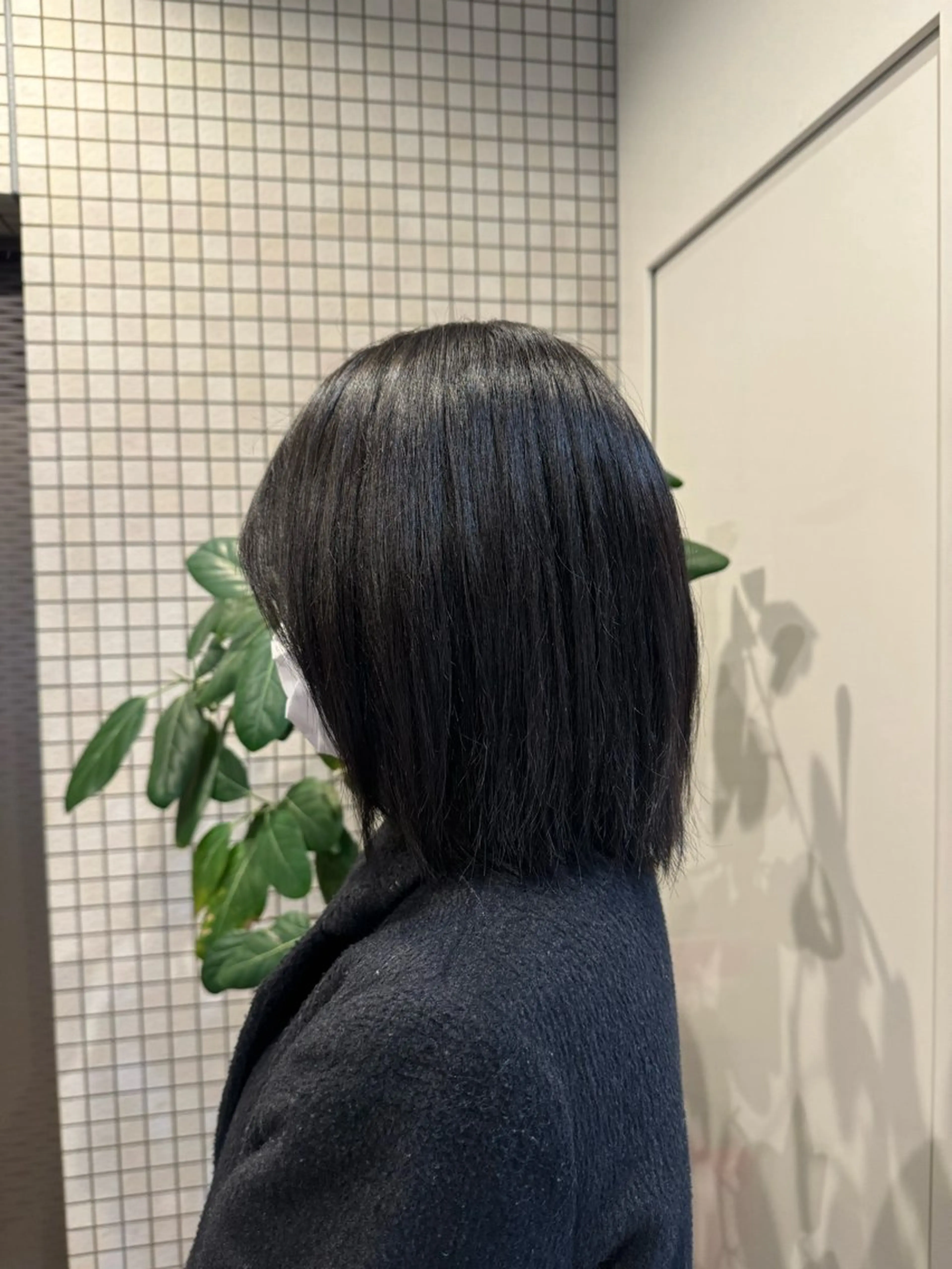 ミディアム カラー 透明感カラー🪡🤍 nanao🤍🪡のヘアスタイル