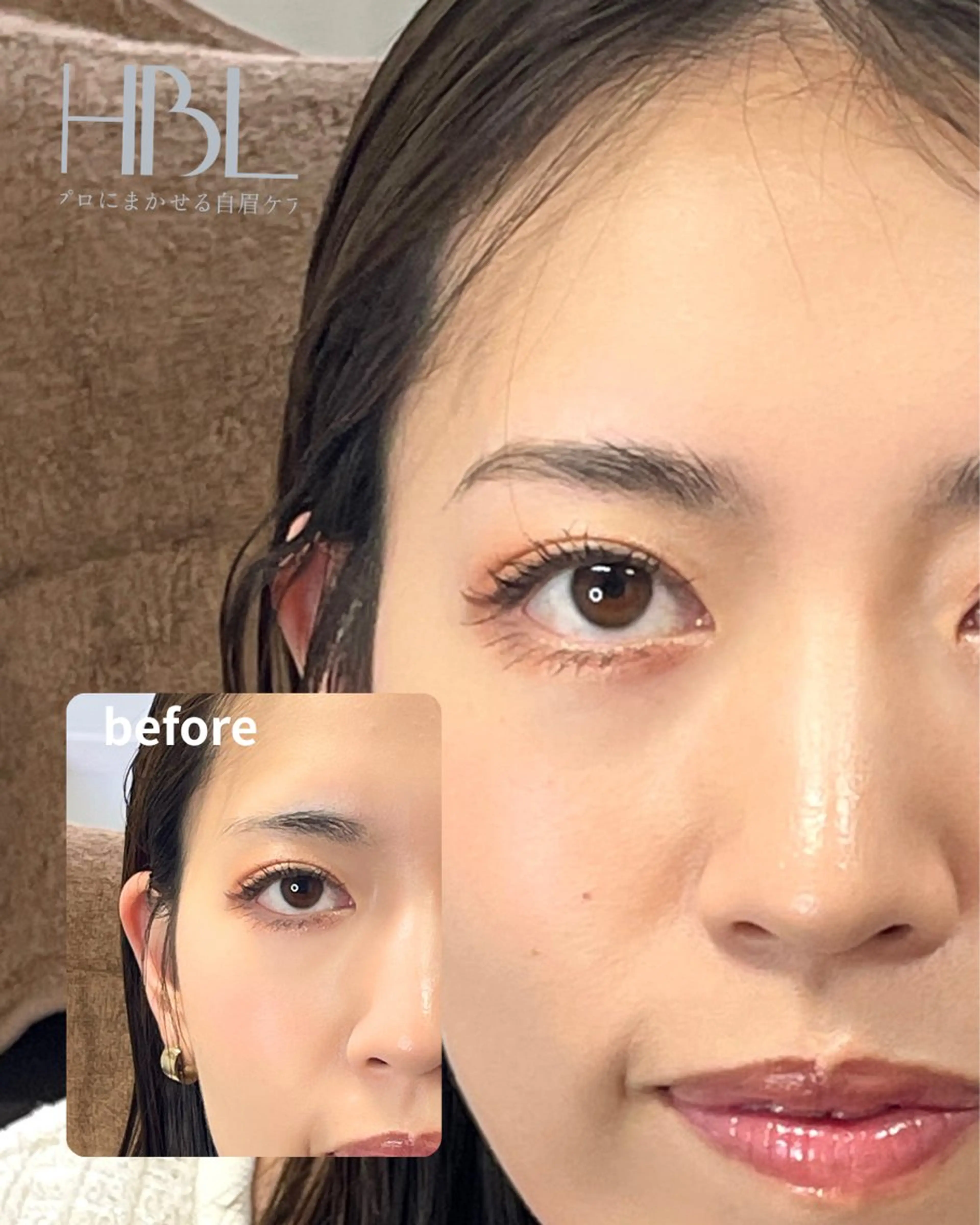 アイブロウ ハリウッドブロウリフト その他(アイブロウ) ENTOWA /学芸大学/mihoの眉毛・アイブロウイメージ