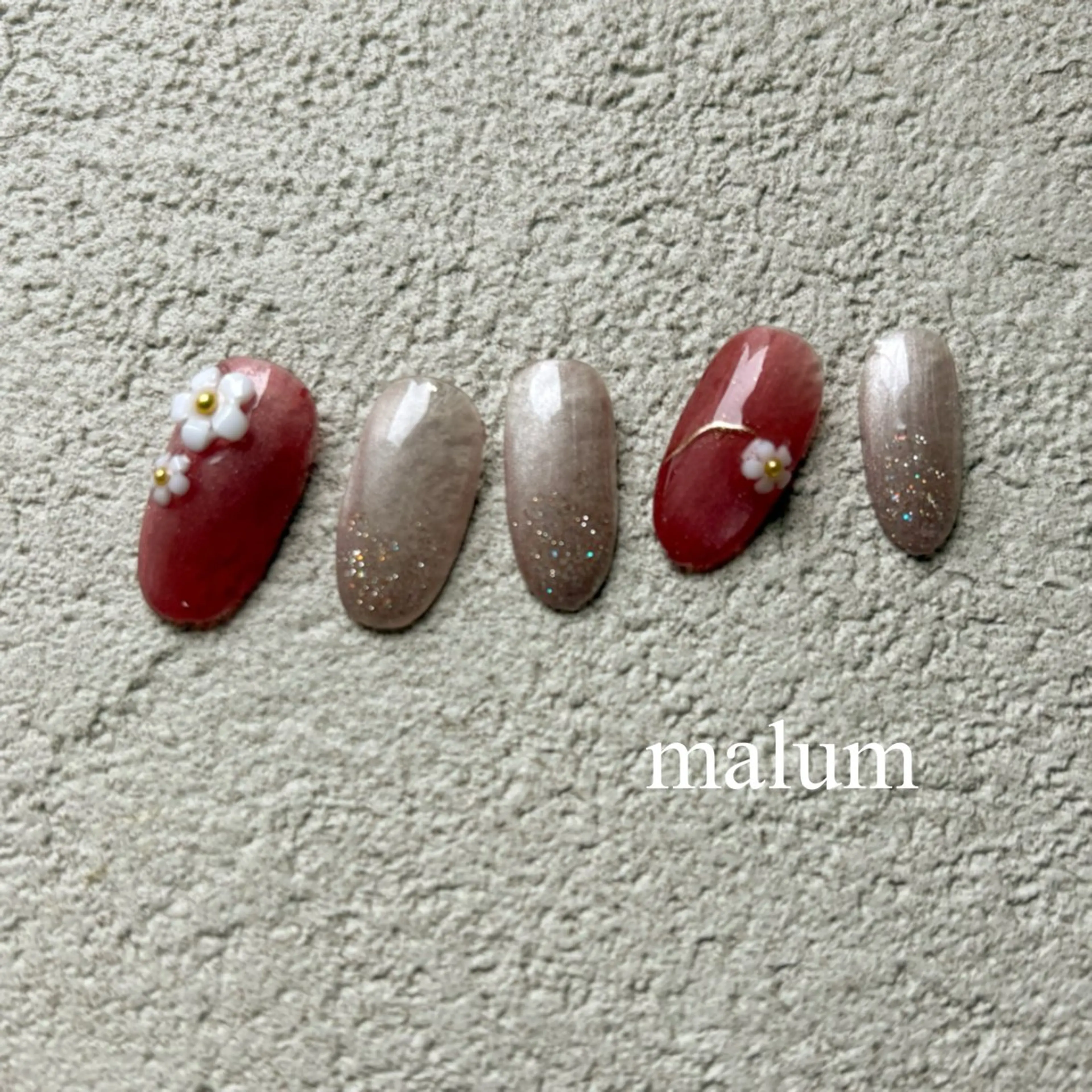 ネイル ハンドネイル malum nailのネイルデザイン