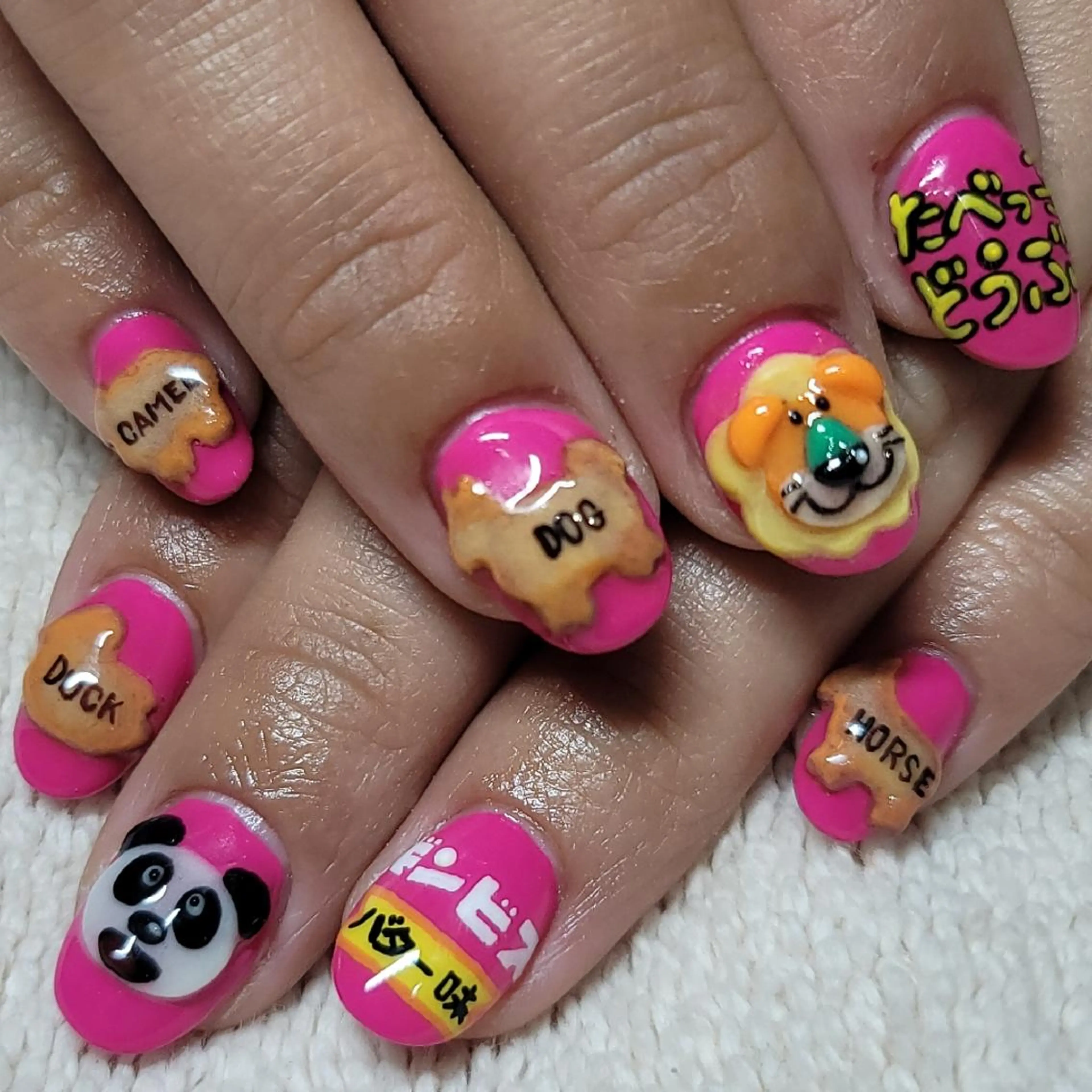 ネイル ワンカラーネイル ピンク ハンドネイル よしだ ひろきのネイルデザイン