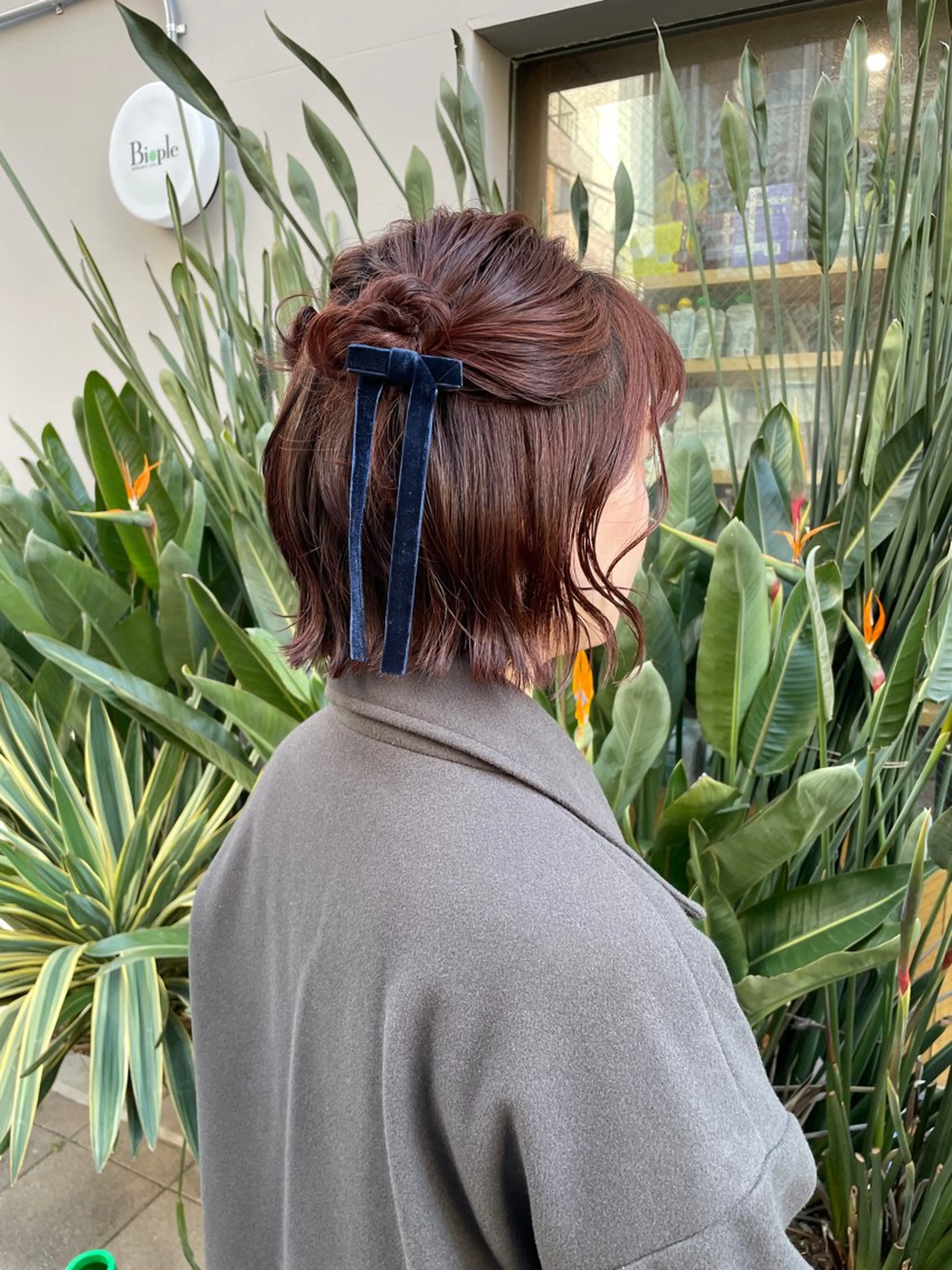 ショート ヘアアレンジ ヘアセット Bond所属・HARUKA /ボブカットのヘアスタイル