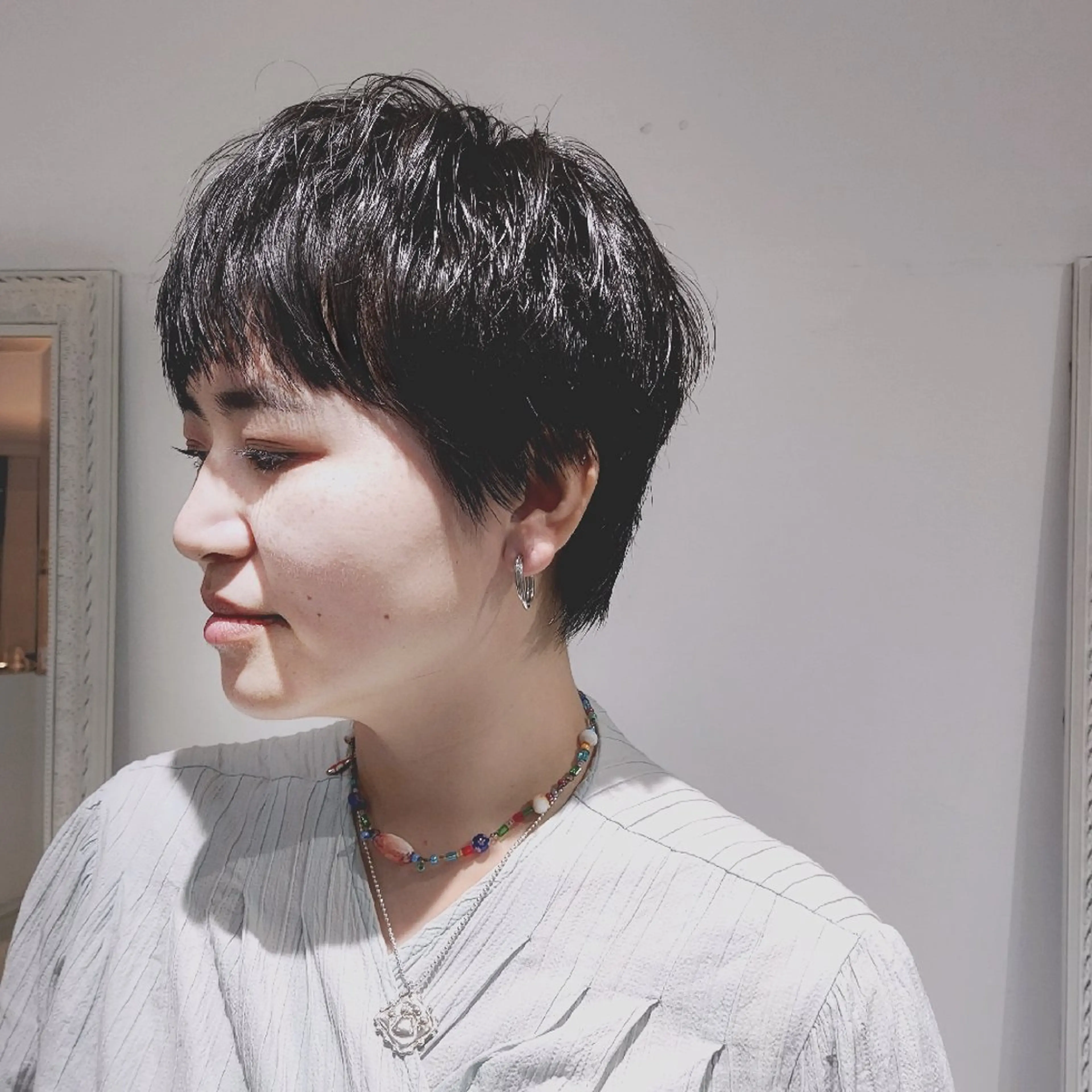 ショート ショートヘア 樋口 千尋のヘアスタイル