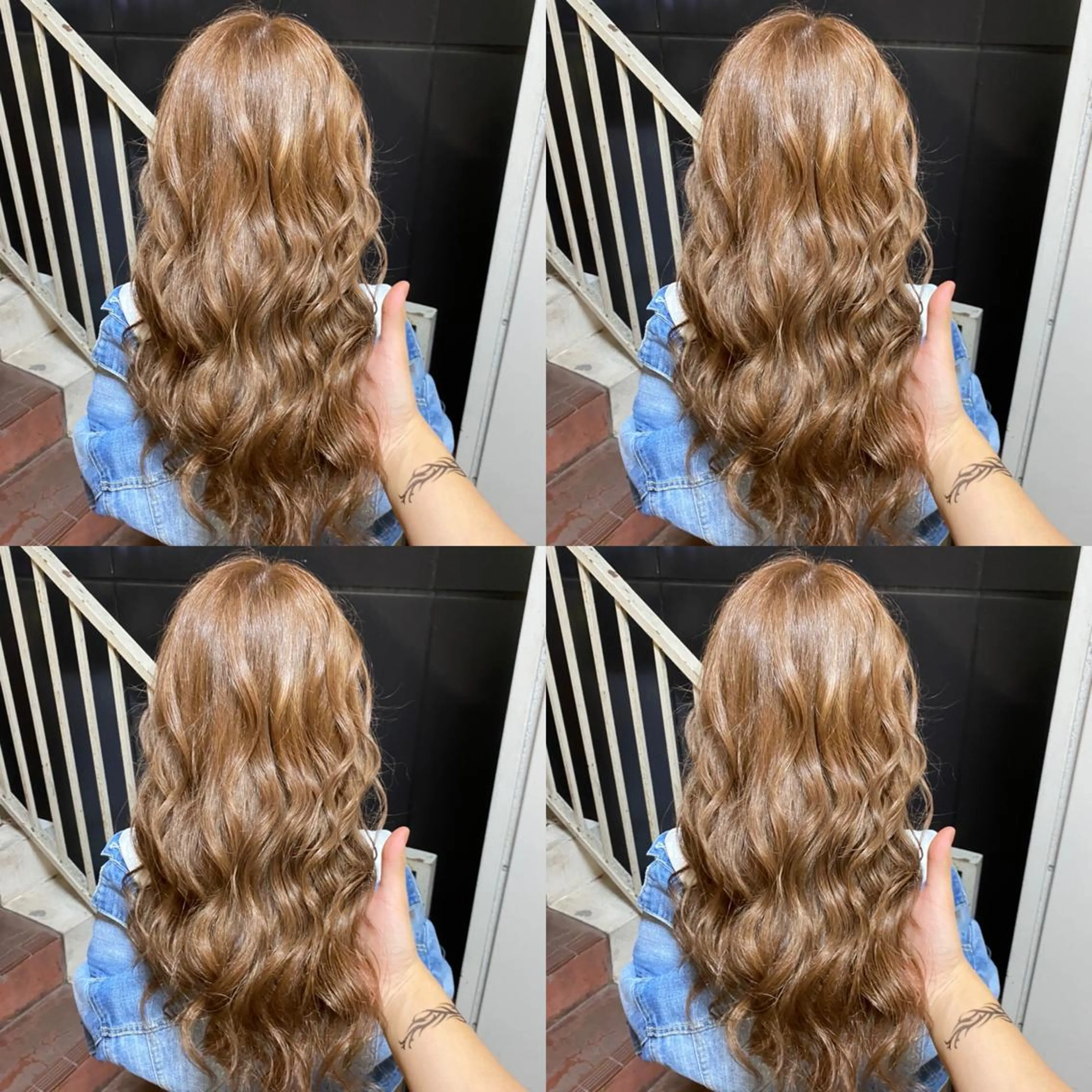 ロング カラー ブリーチ ご予約 宜しくお願いします！のヘアスタイル