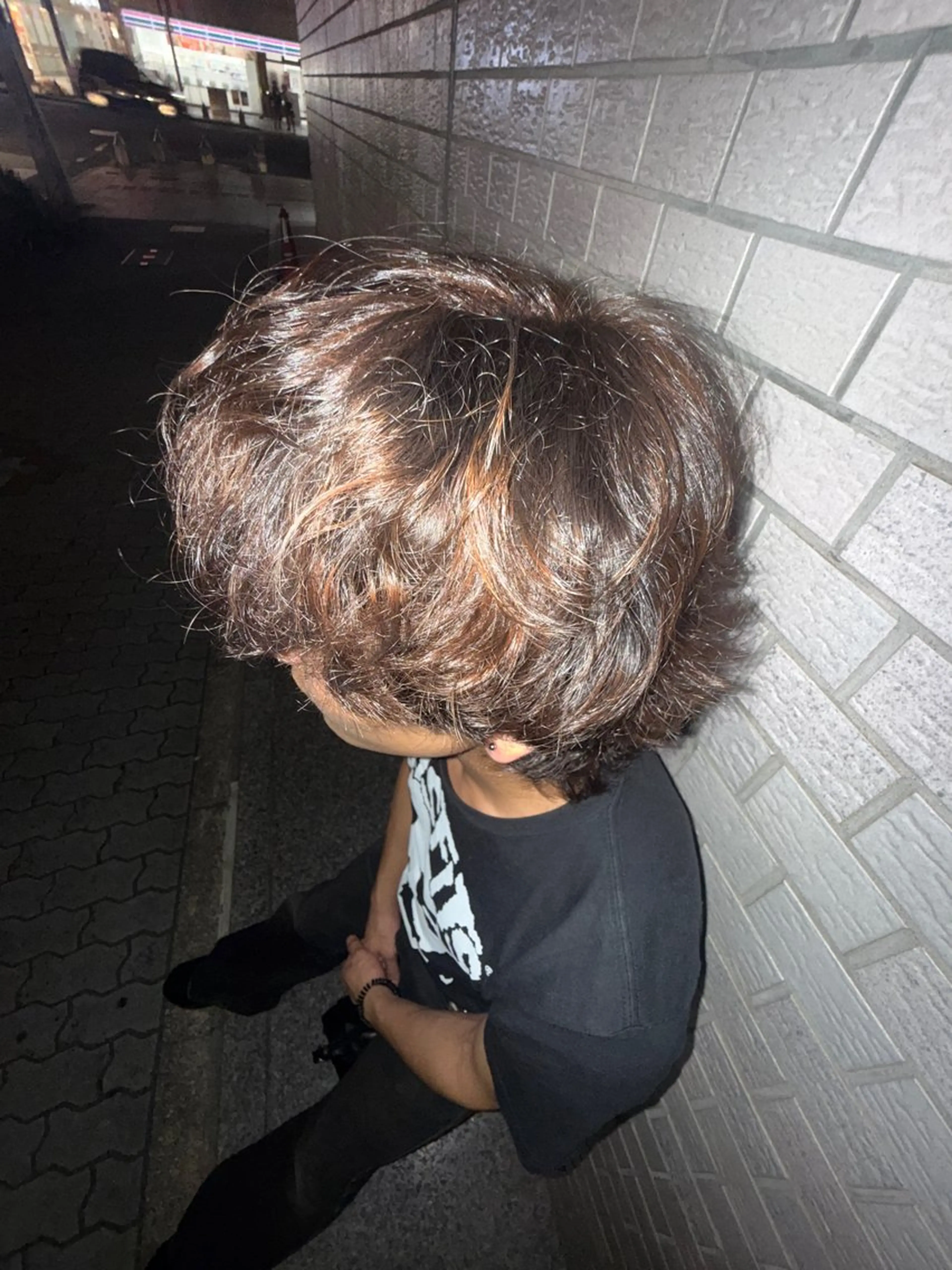 ショート パーマ メンズ ゆりあ☆彡 Lapisのヘアスタイル