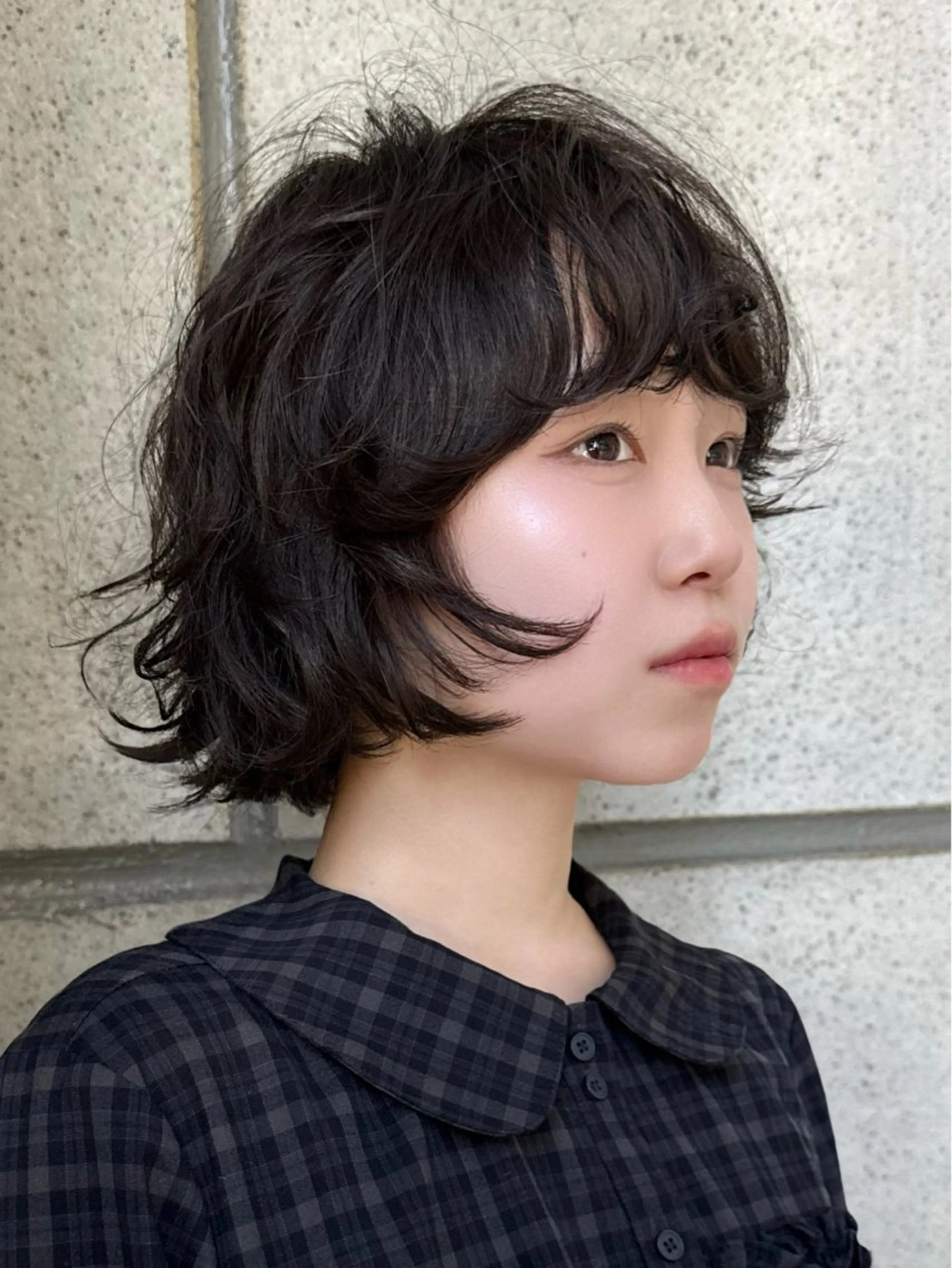 ショート パーマ ショート/レイヤー/ パーマ　水野のヘアスタイル