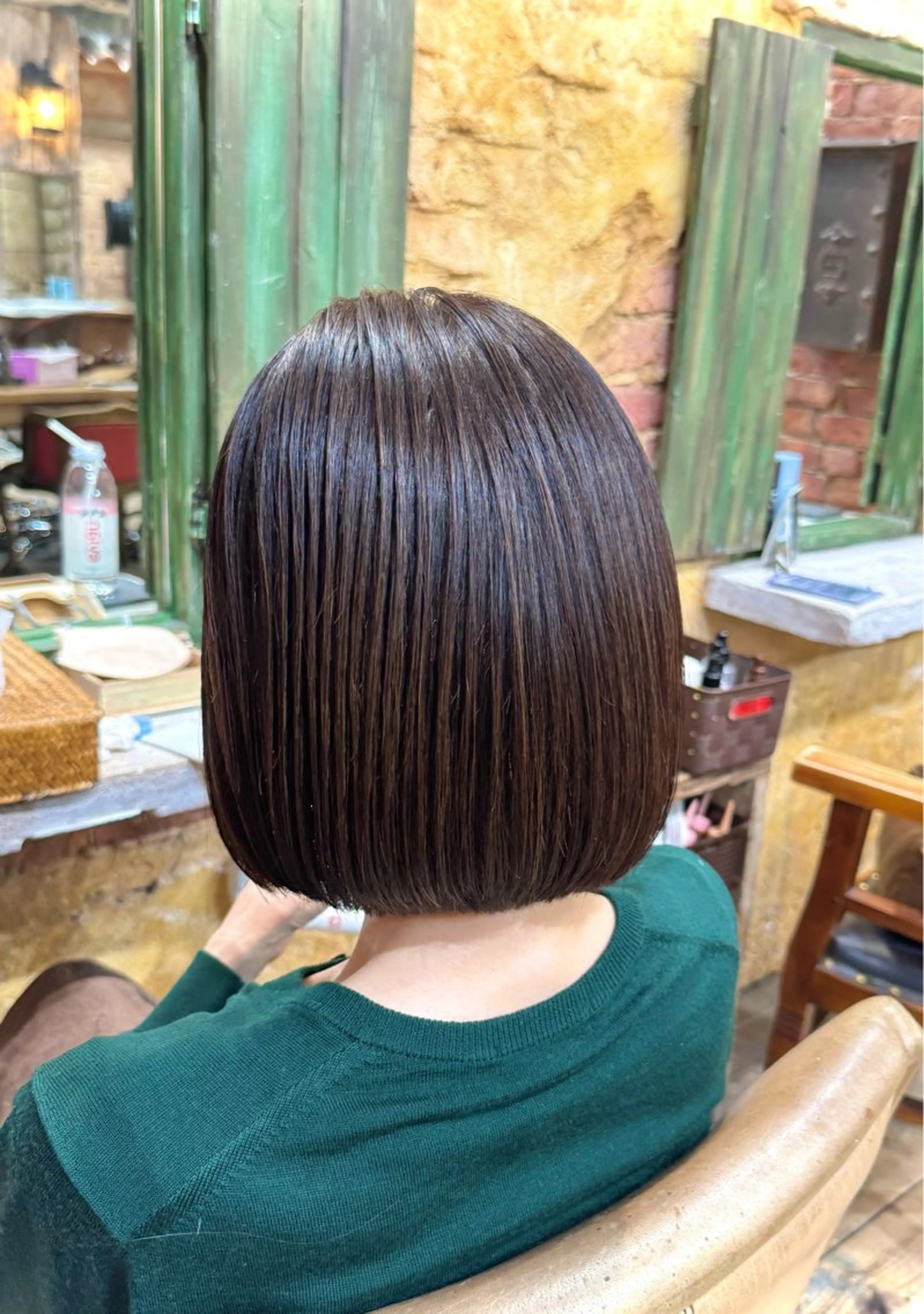 ショート ボブ カット 髪質改善カラー /高山奈夕のヘアスタイル