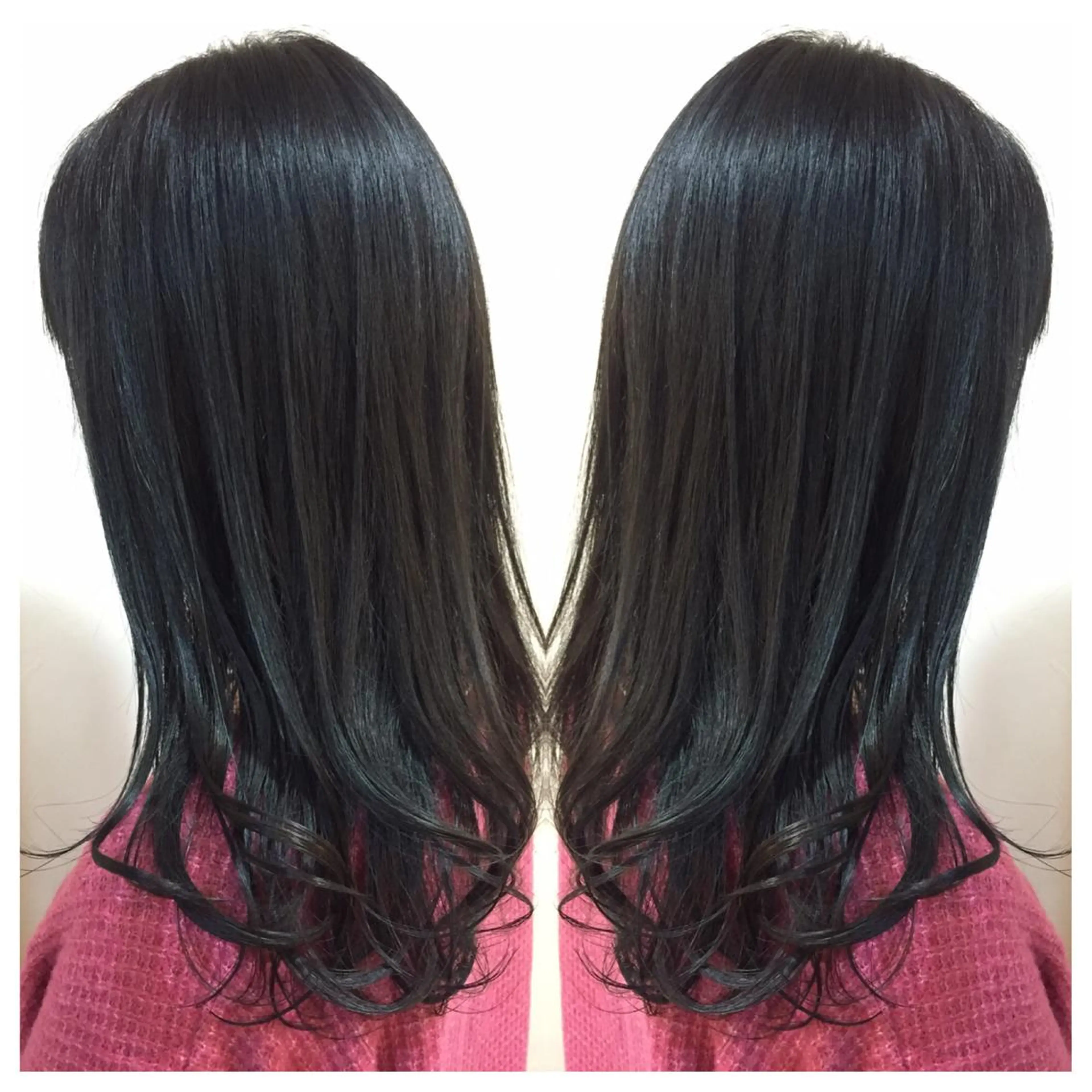 ロング カラー アッシュ 髪質改善/痛ませ ないカラー/西村航大のヘアスタイル