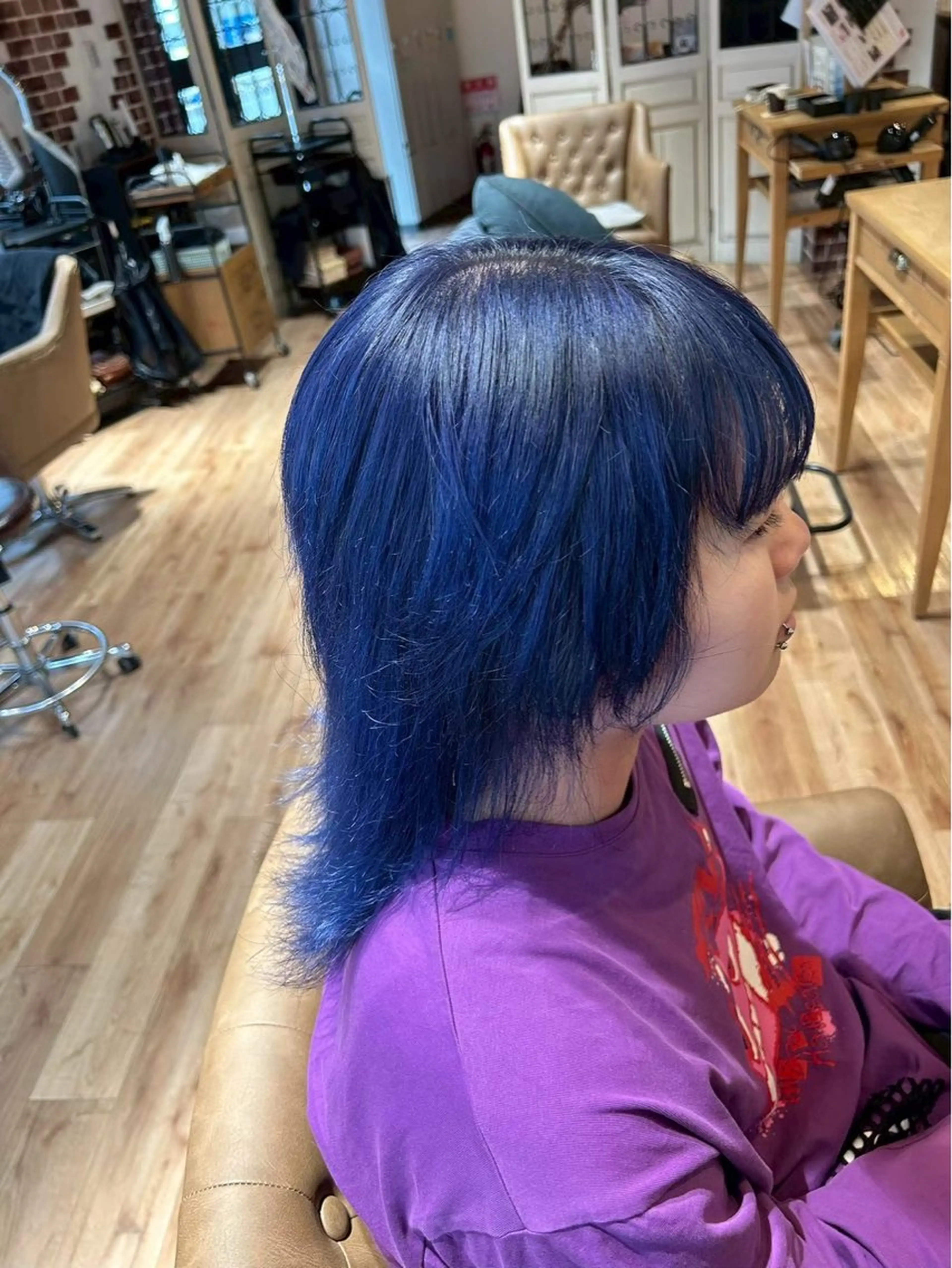 カラー 岡北 さくらのヘアスタイル