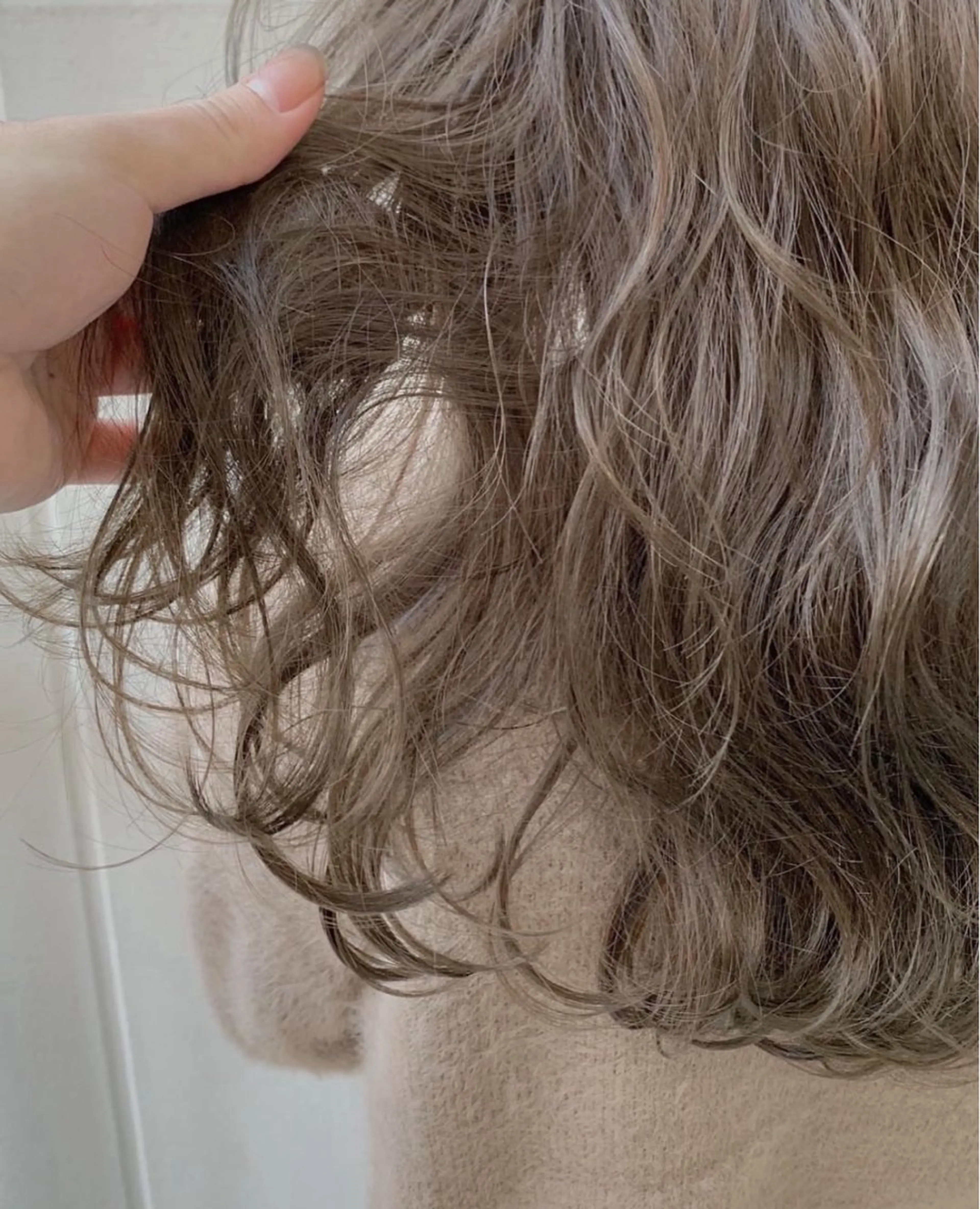 ミディアム カラー 透明感カラー・ 髪質改善🩵イケダのヘアスタイル