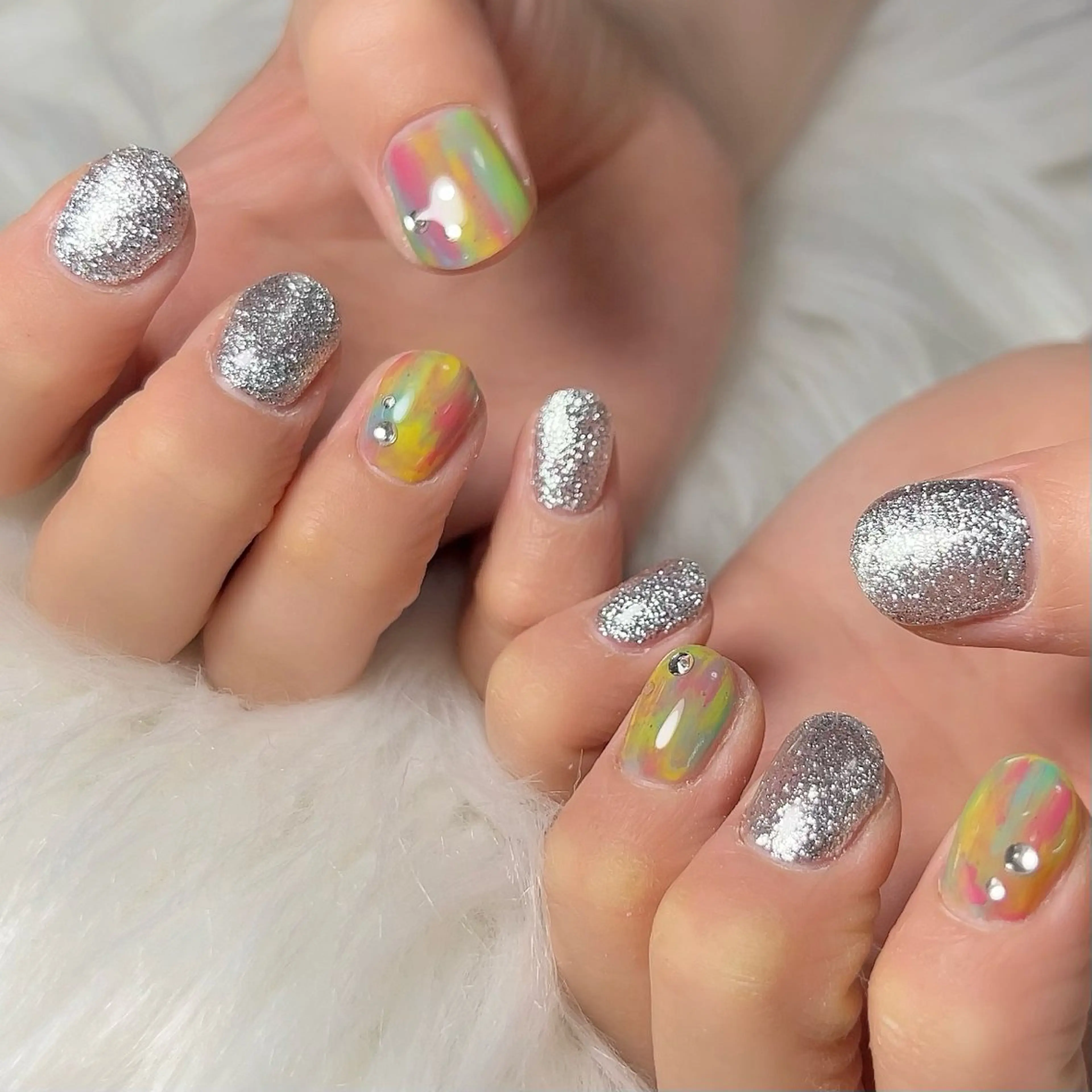 ネイル ハンドネイル 【Yappy🌈】 💖P-tanaのネイルデザイン