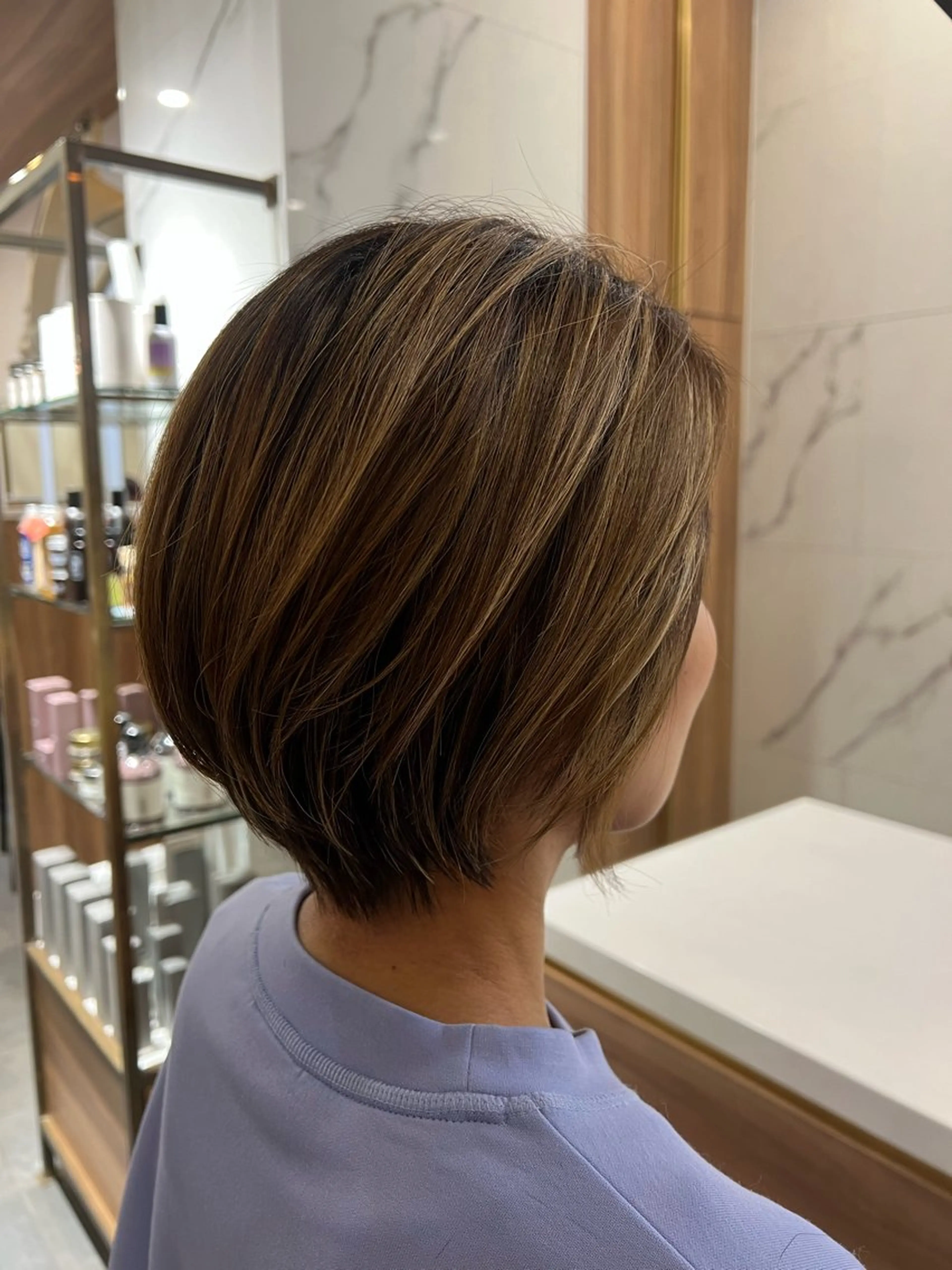 ショート 村中 逸紀のヘアスタイル