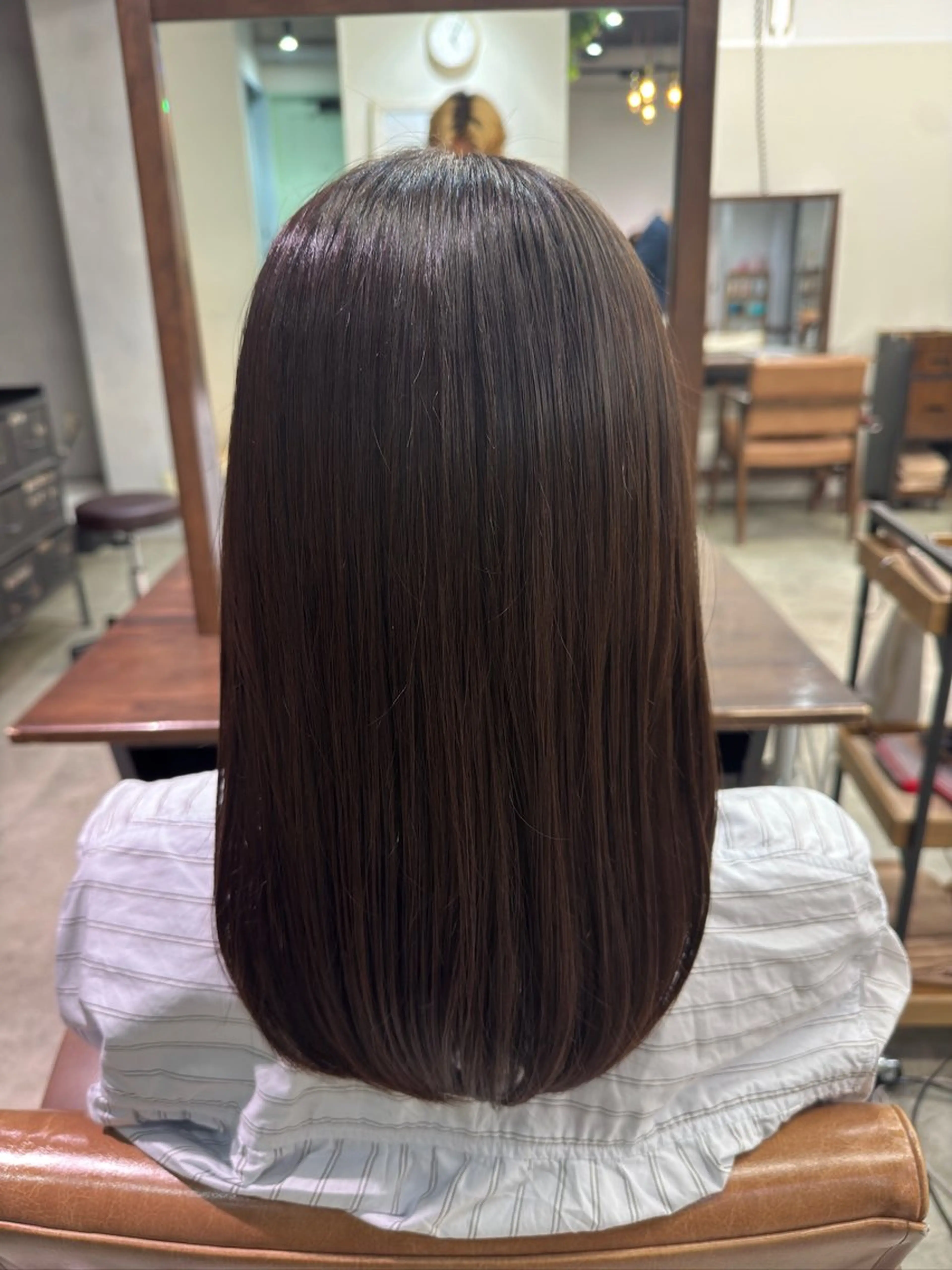 セミロング Unami ／RIKUのヘアスタイル