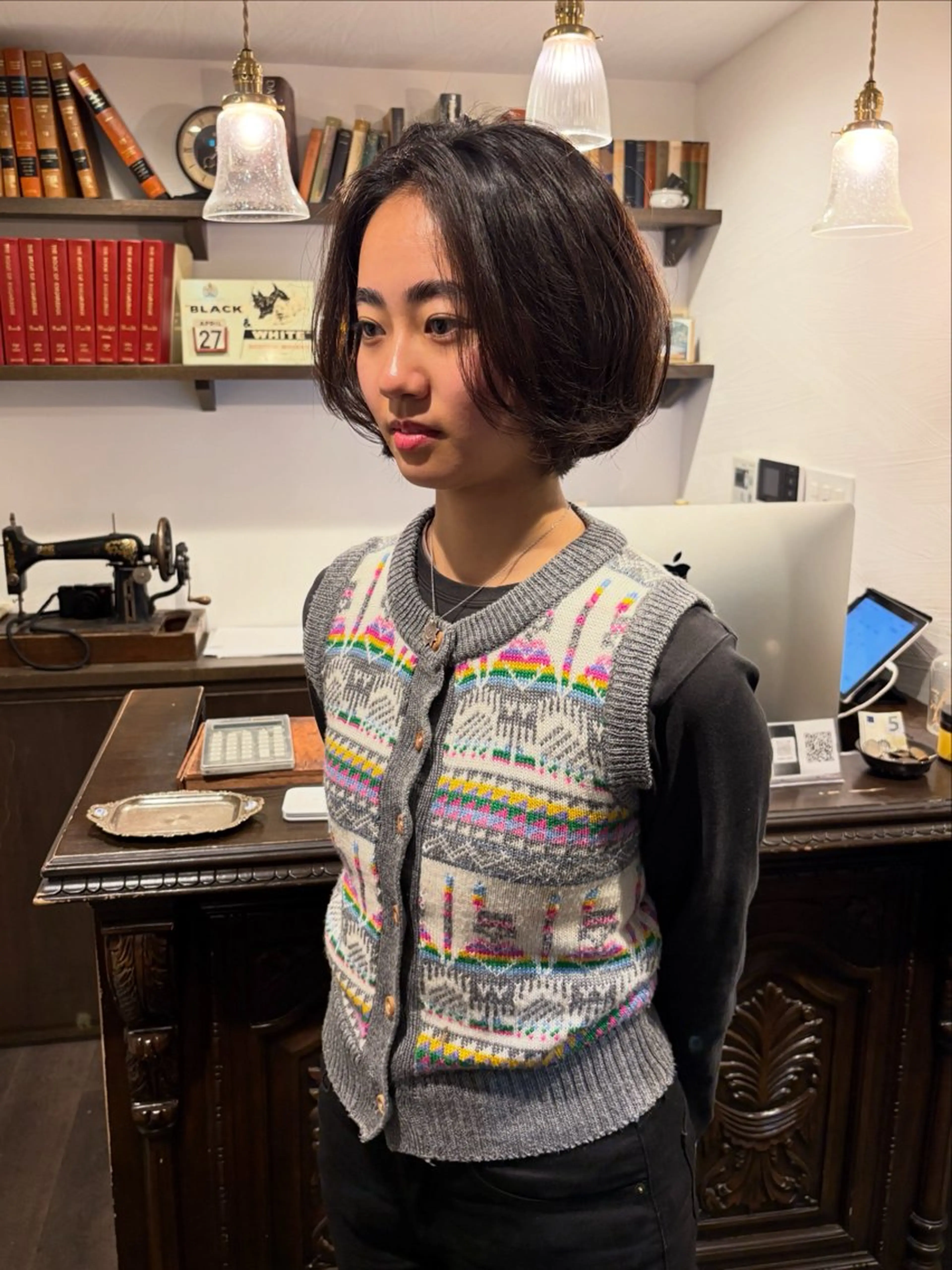 ショート カット 目黒/当日🉑/本橋 真樹のヘアスタイル