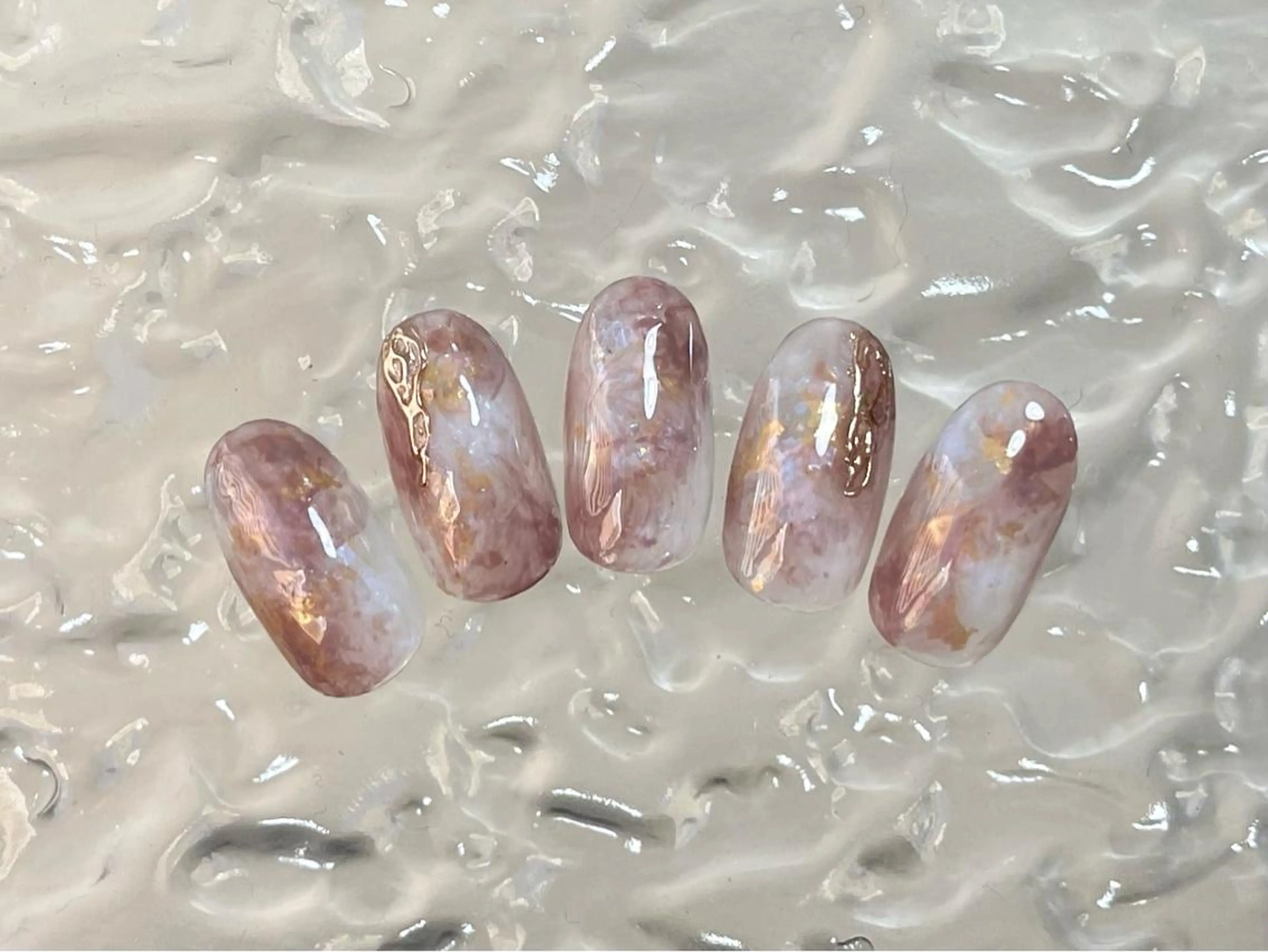 ネイル アートネイル ジェルネイル ニュアンスネイル オフィスネイル シンプルネイル ハンドネイル kinjo yuaのネイルデザイン