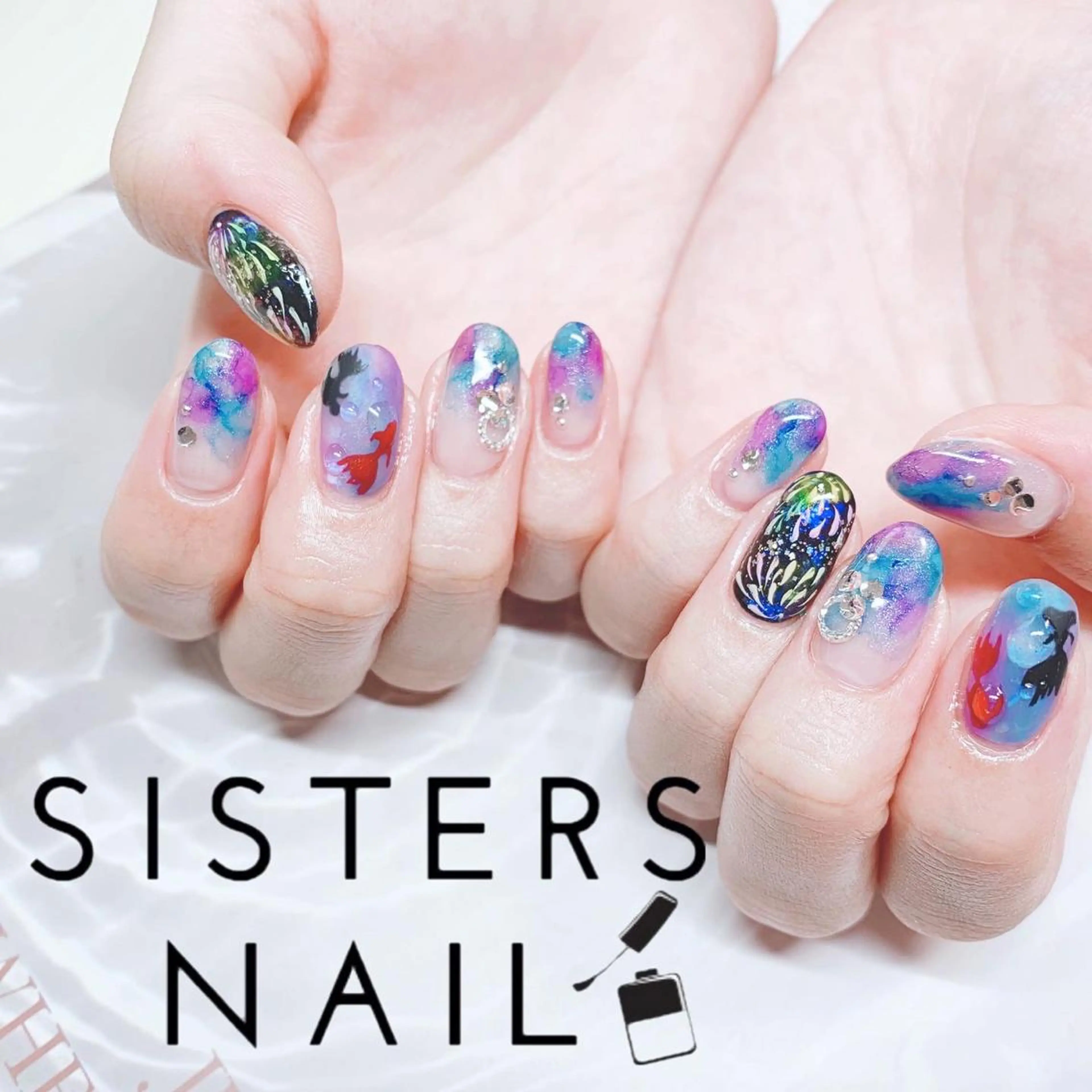 ネイル ハンドネイル ハンドケア sisters nail.fのネイルデザイン