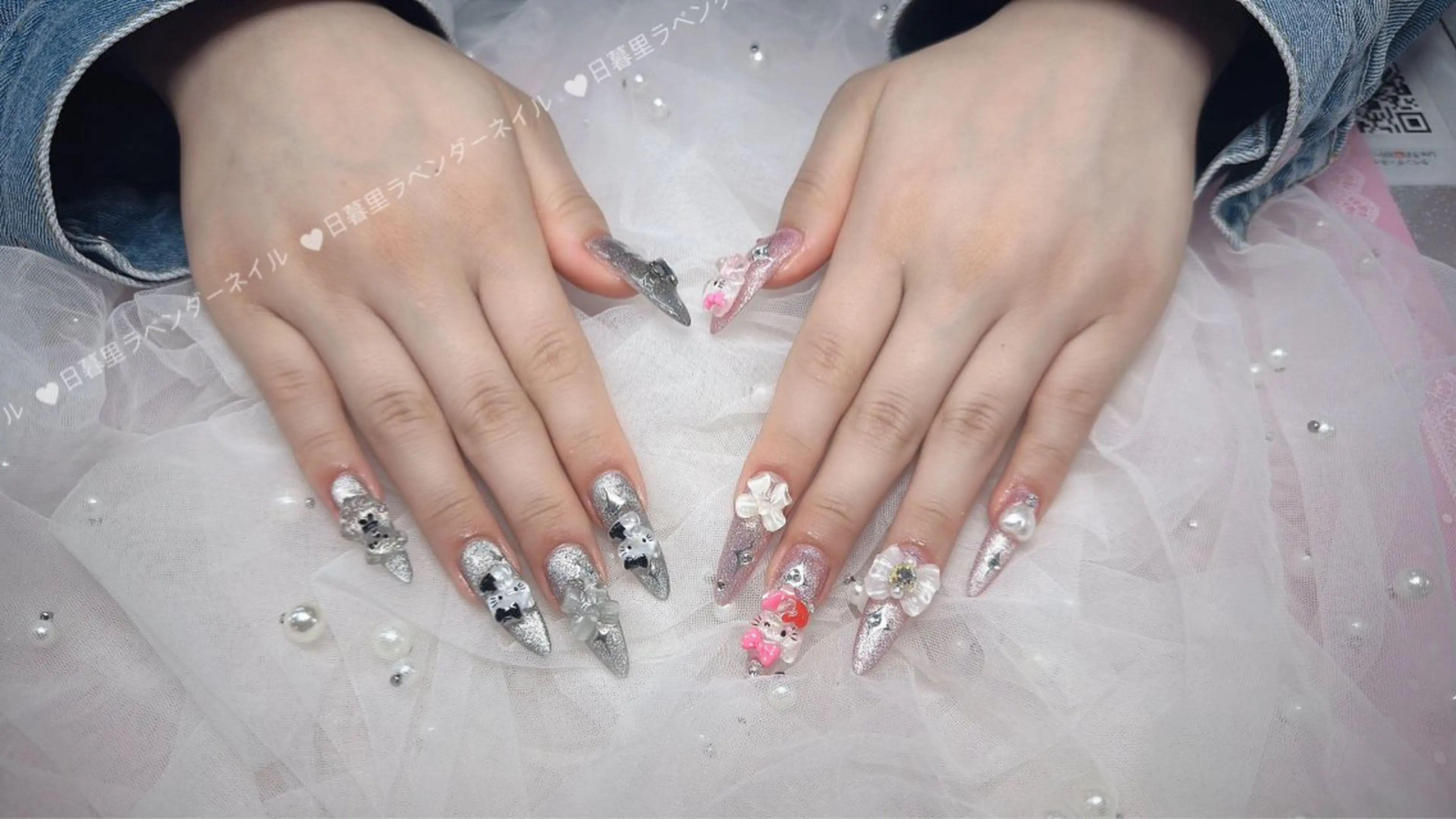 ネイル ハンドネイル 日暮里2 lavenderのネイルデザイン