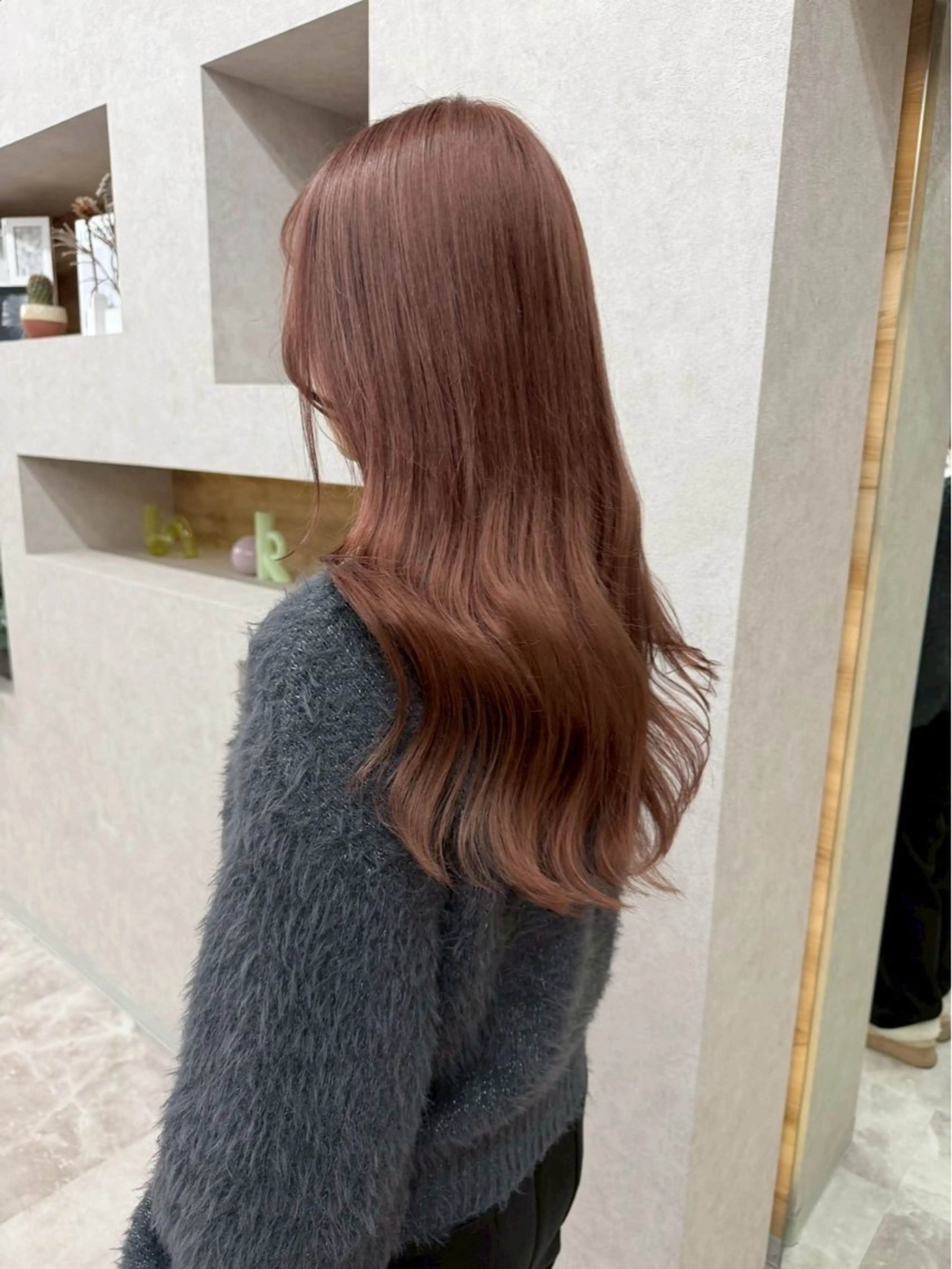 【最強艶カラー剤と最高級ケアブリーチ使用💖】1ブリーチカラーの写真