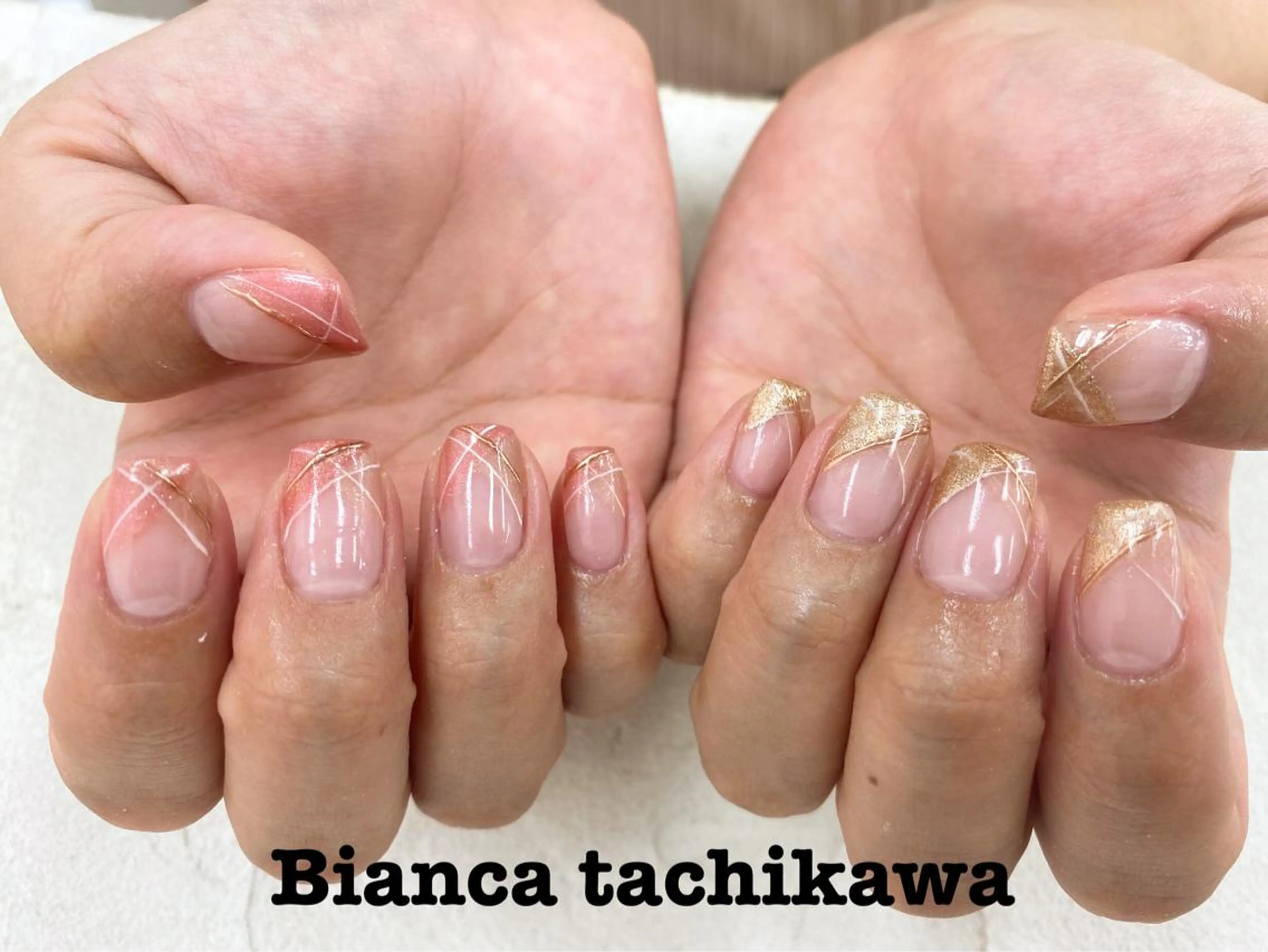 ネイル Bianca 立川店 小川のネイルデザイン