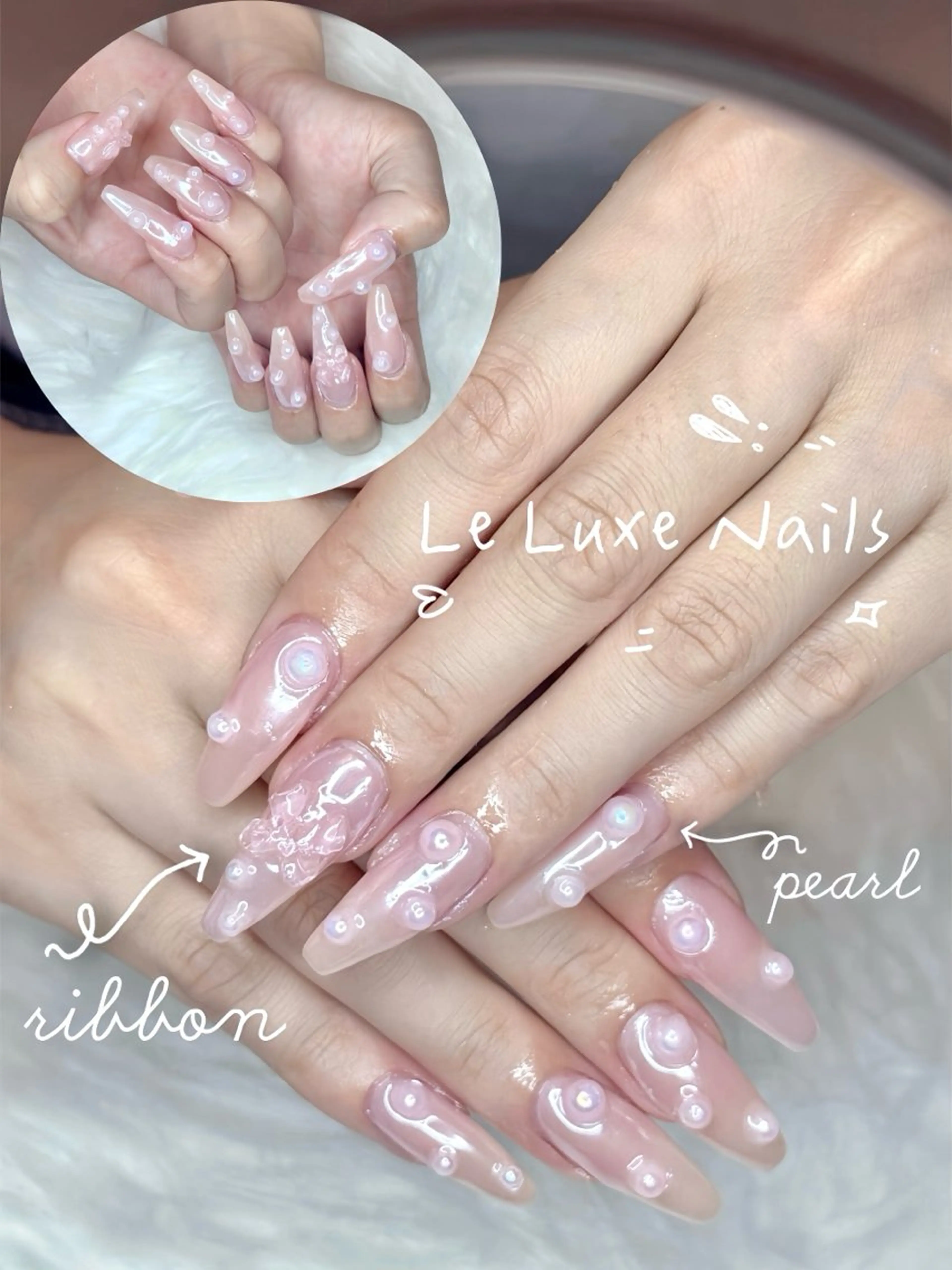 ネイル le luxe nailsのネイルデザイン
