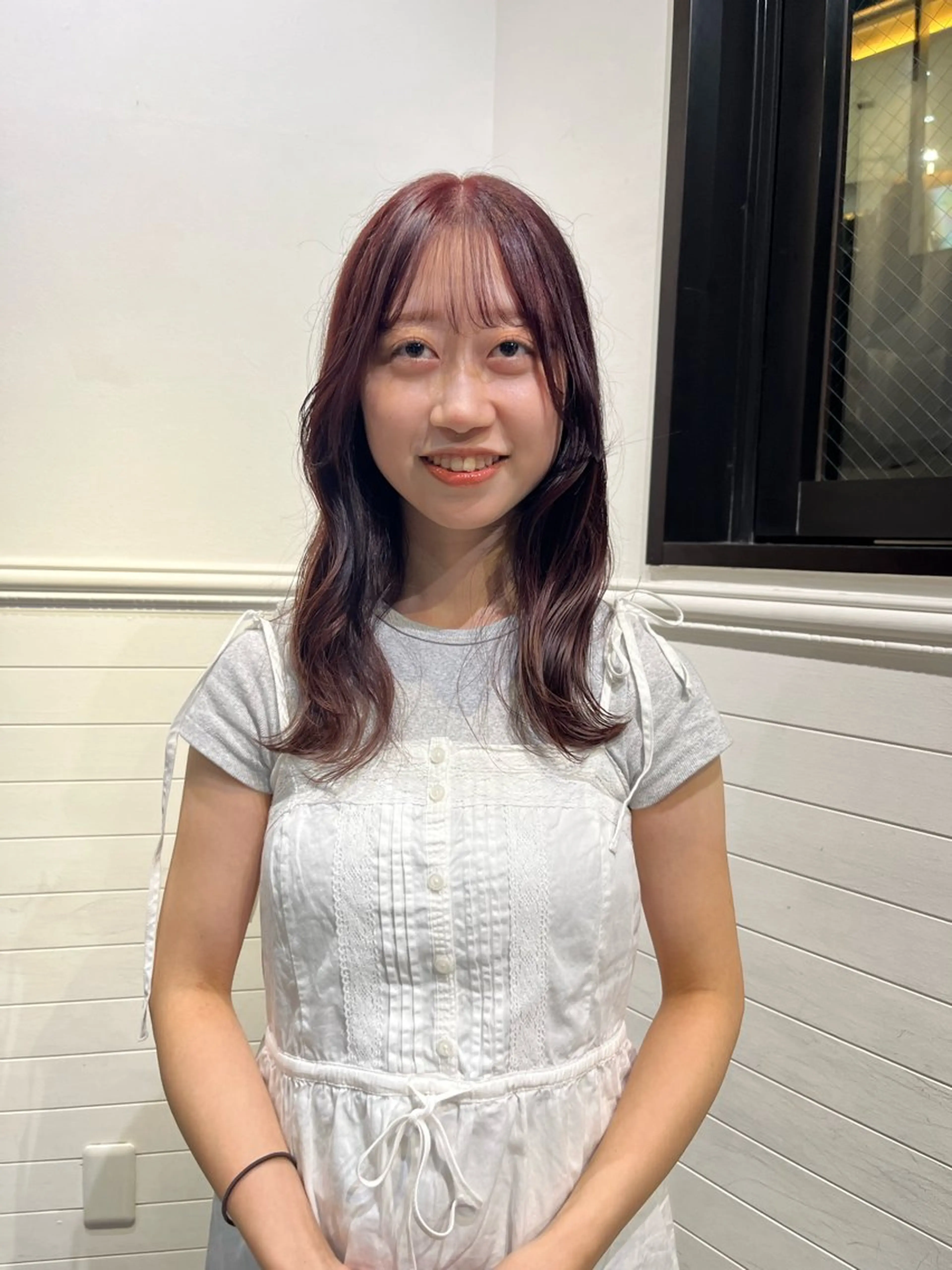 セミロング 無料カットモデル募集 ／ueno aiのヘアスタイル