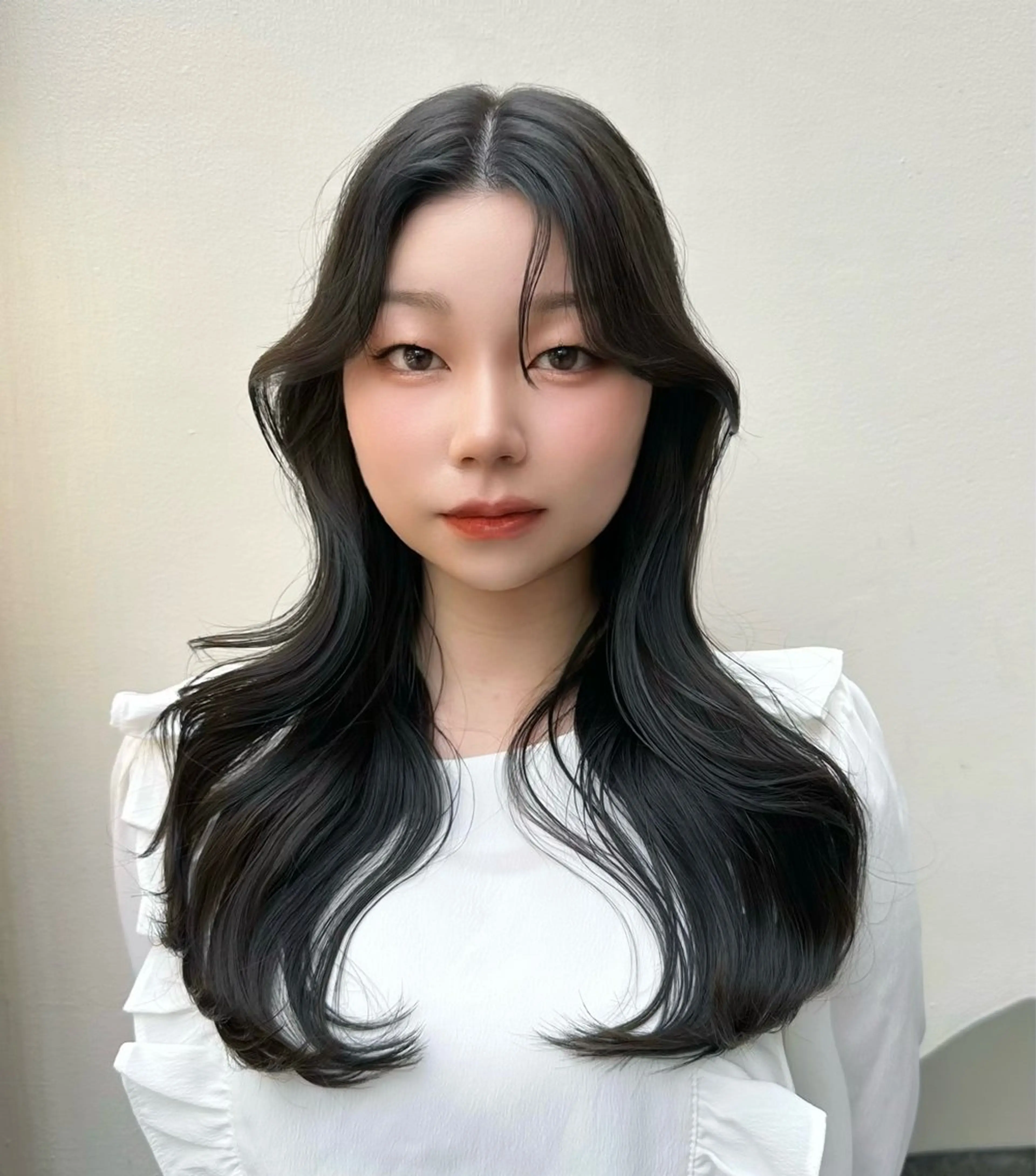 ロング カラー カット ヘアカラー トリートメント ヘッドスパ 韓国系レイヤー特化 hiroのヘアスタイル