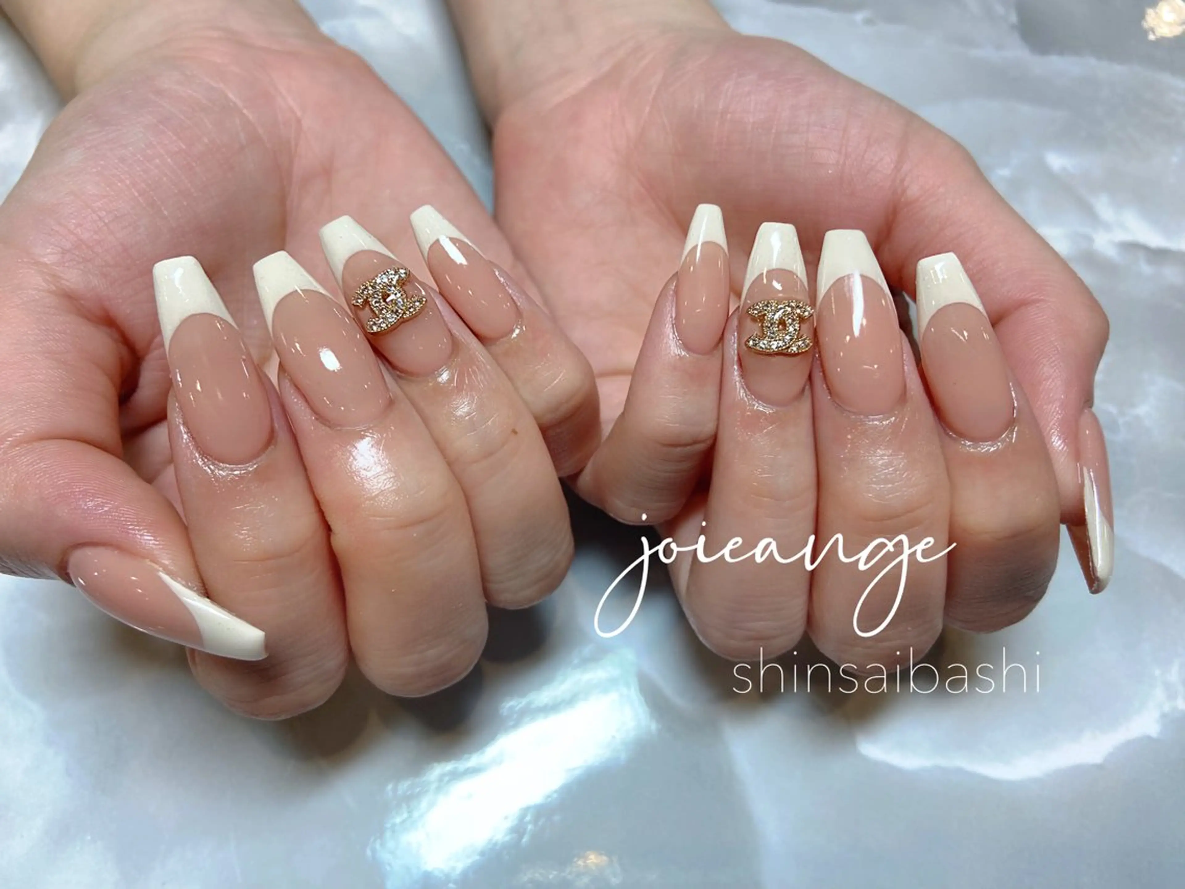 ネイル フレンチネイル 🫧藤本🫧 joieangeのネイルデザイン