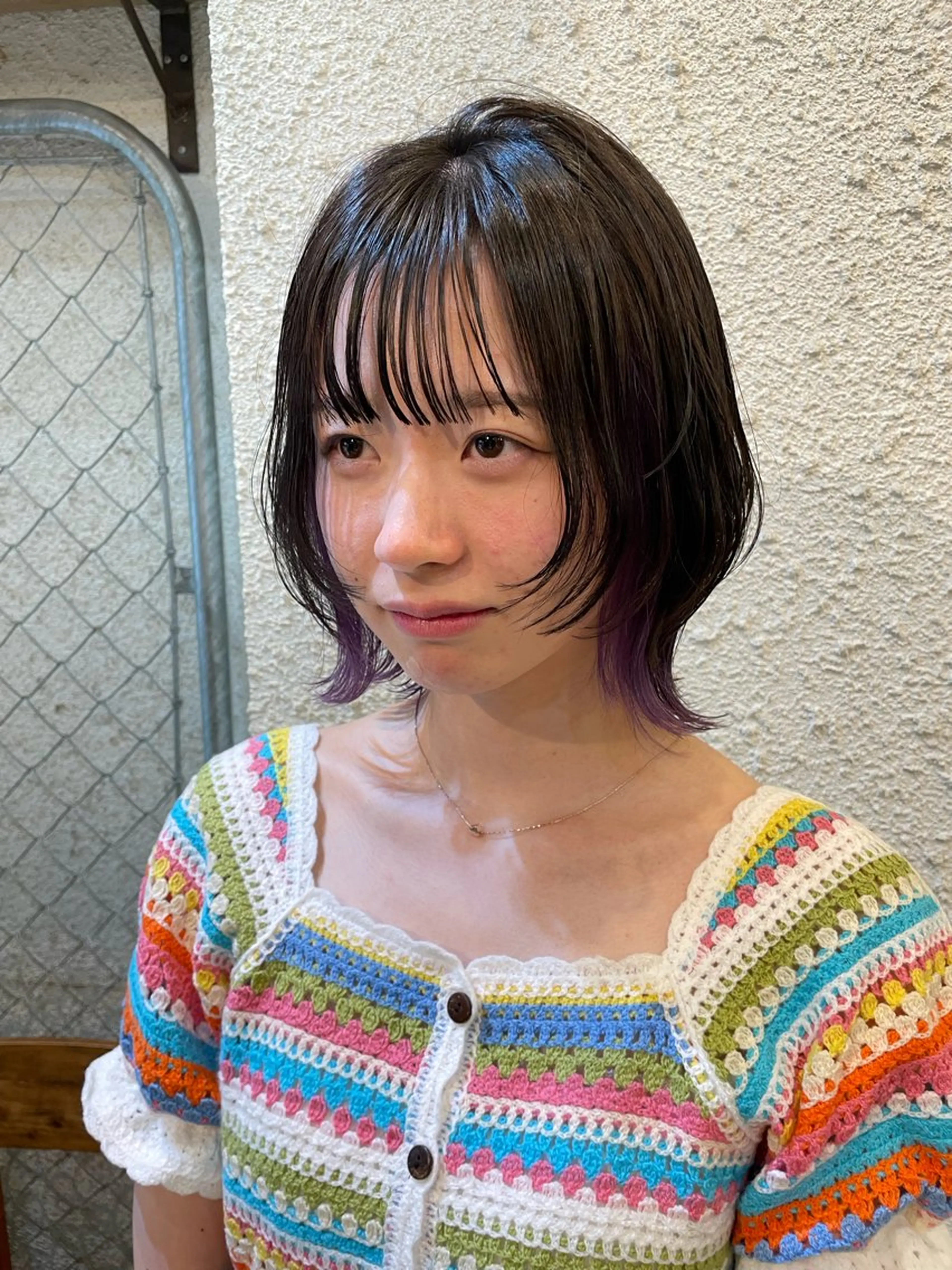 ミディアム ラフパーマ/ボブ/ 似合わせヘア/ショウのヘアスタイル