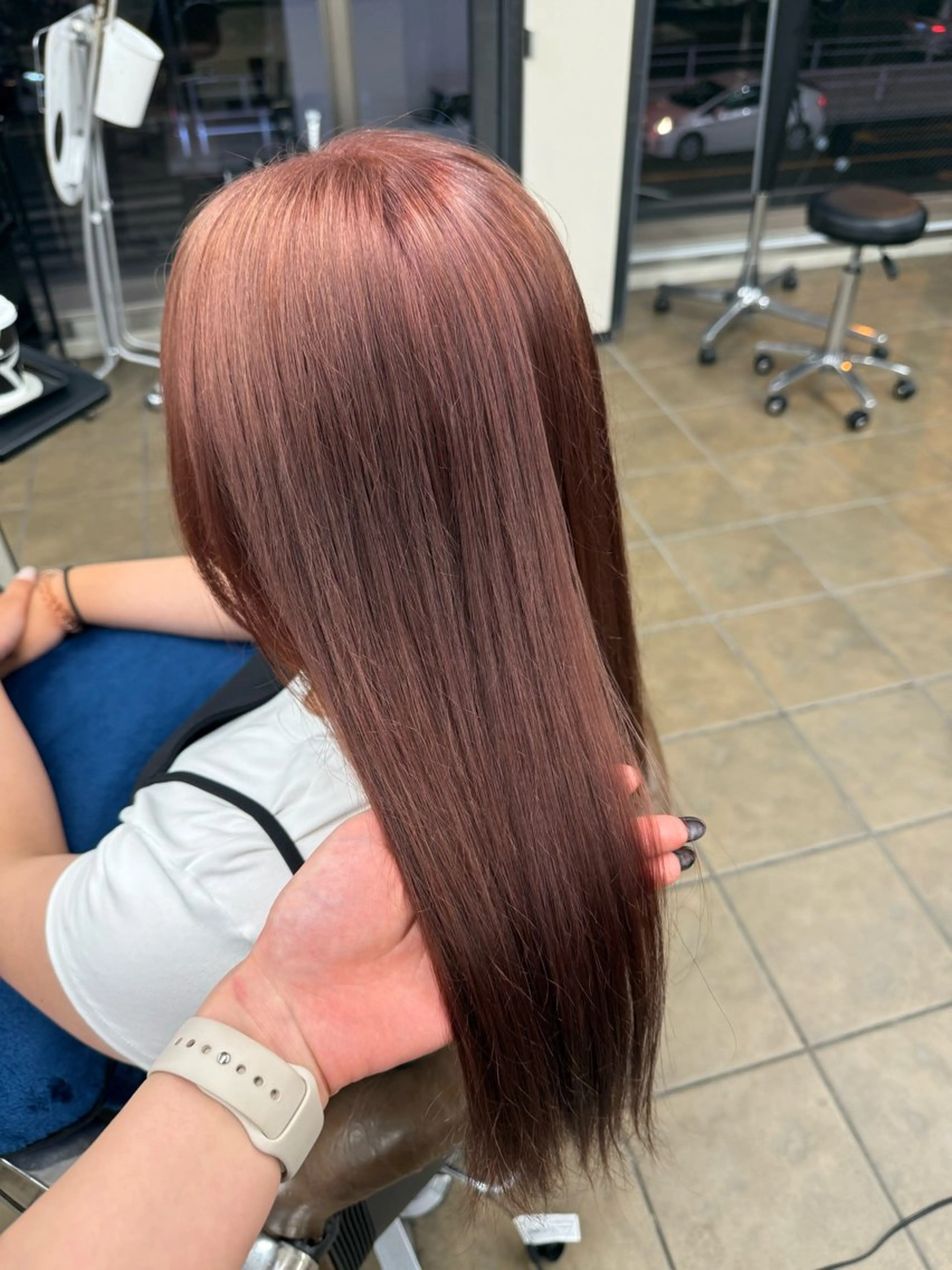 カラー 松本 仁美のヘアスタイル